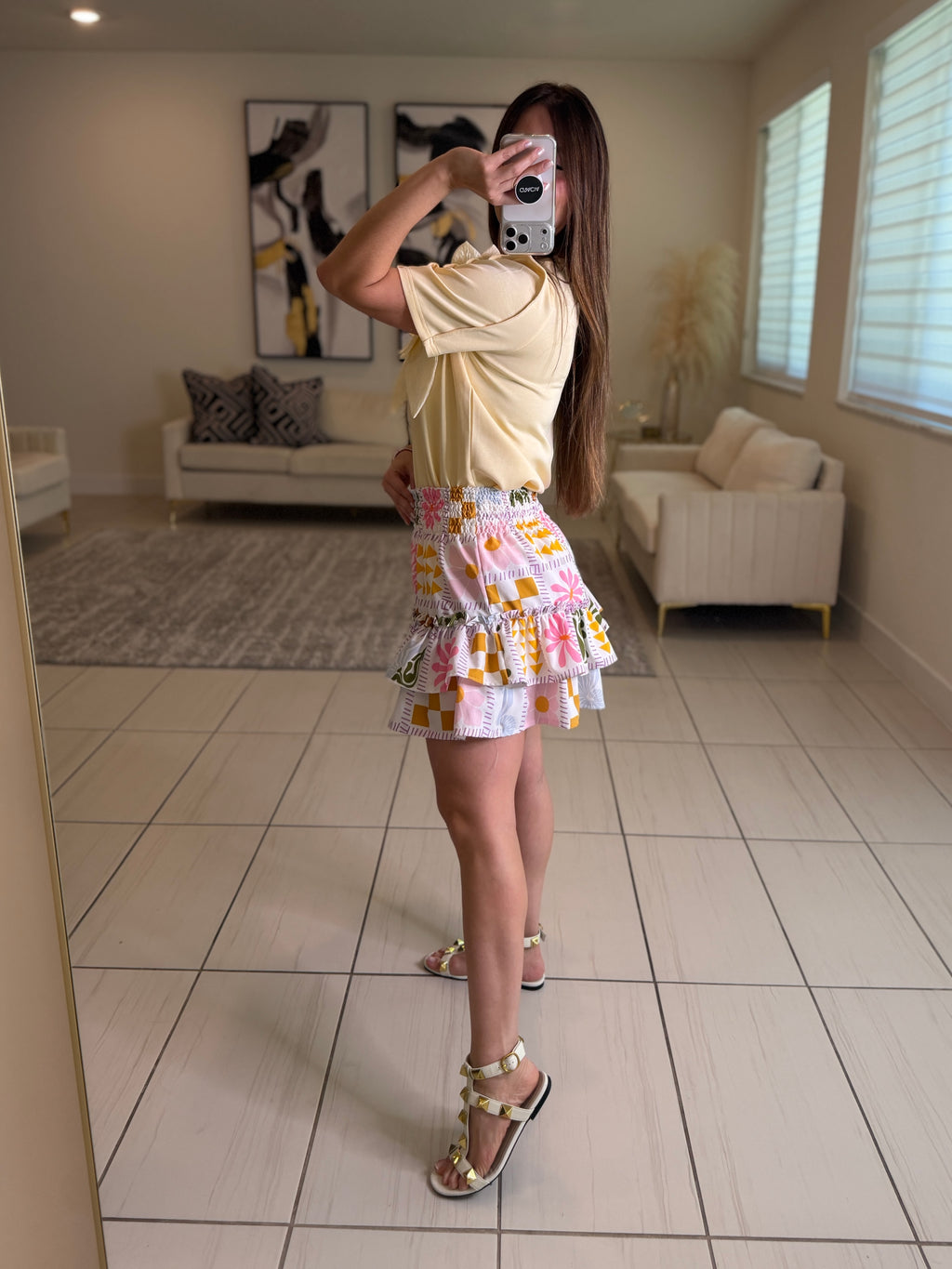 Pretty Bloom Colorful Skirt