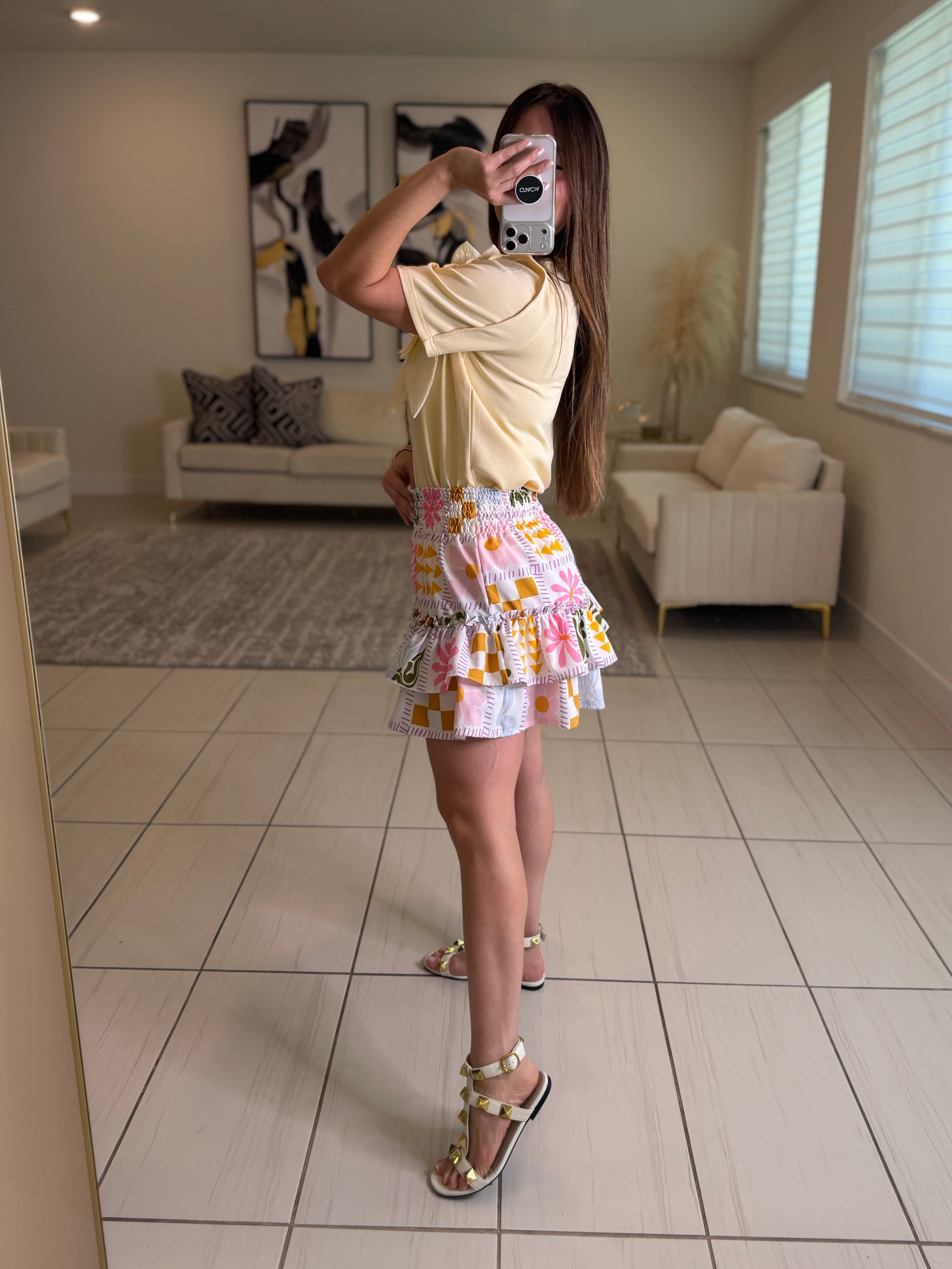 Pretty Bloom Colorful Skirt