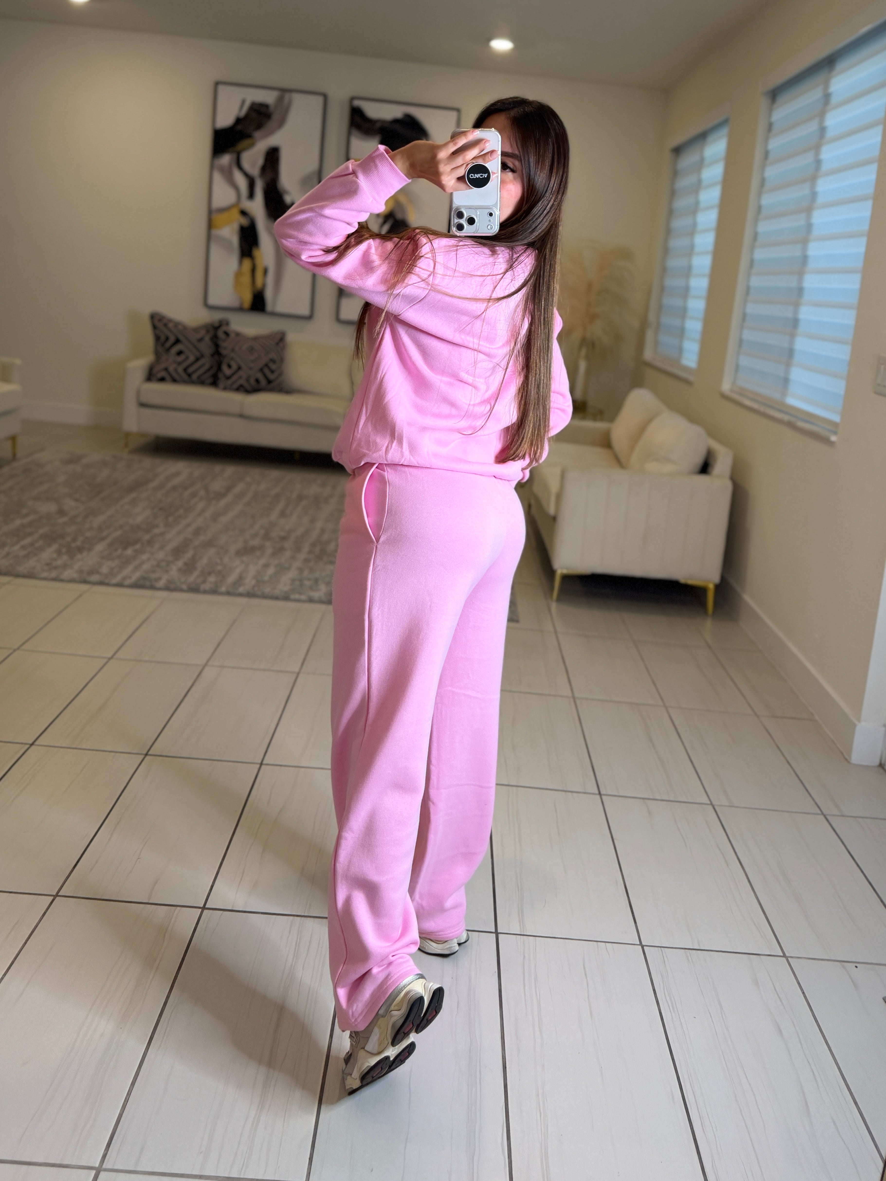 Serenity Halo Pink Pant Set