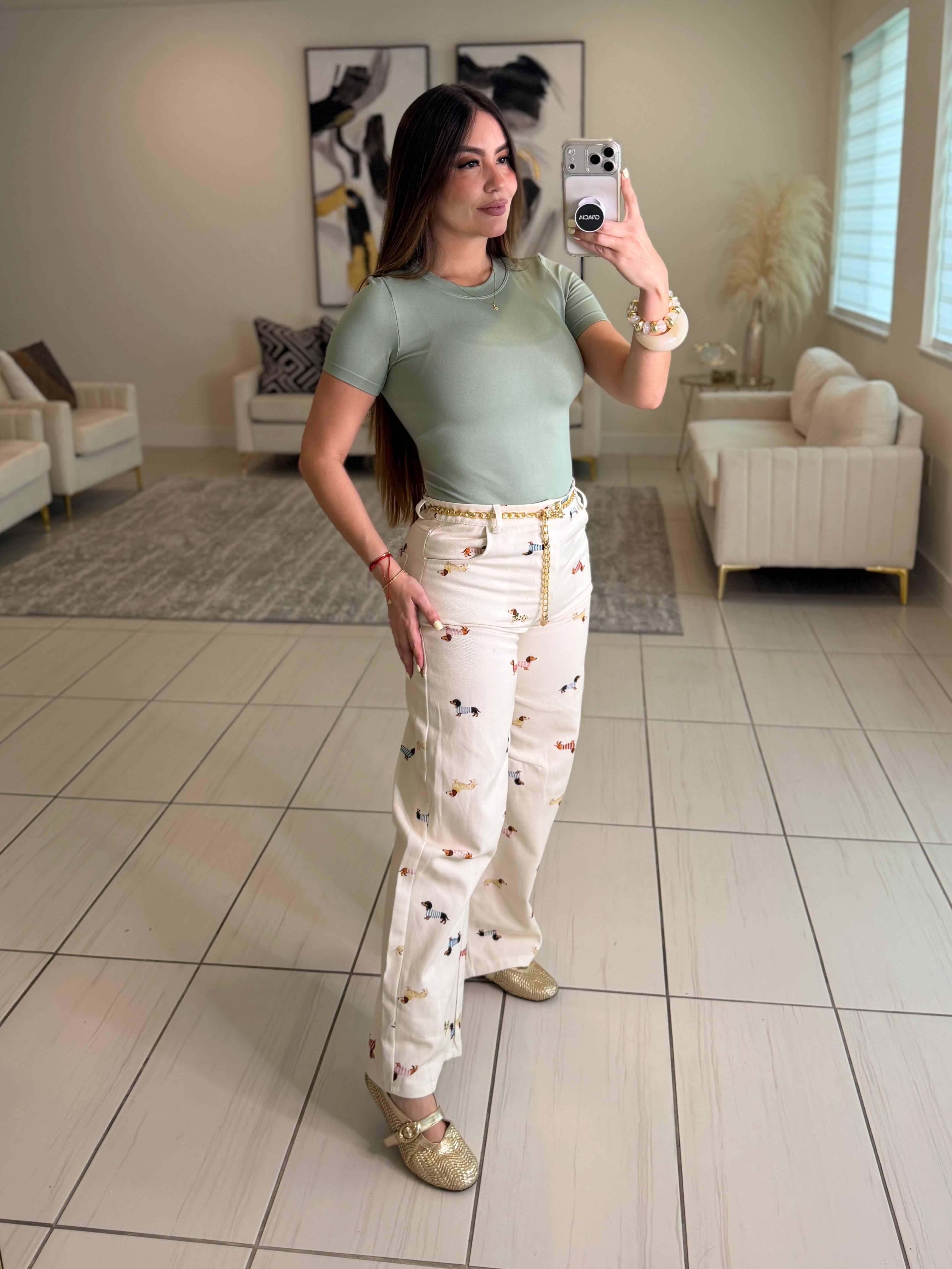 Complement Green Bodysuit