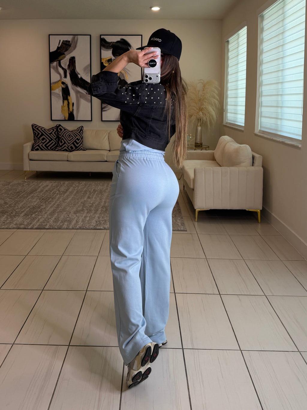 Serenity Halo Light Blue Pant Set