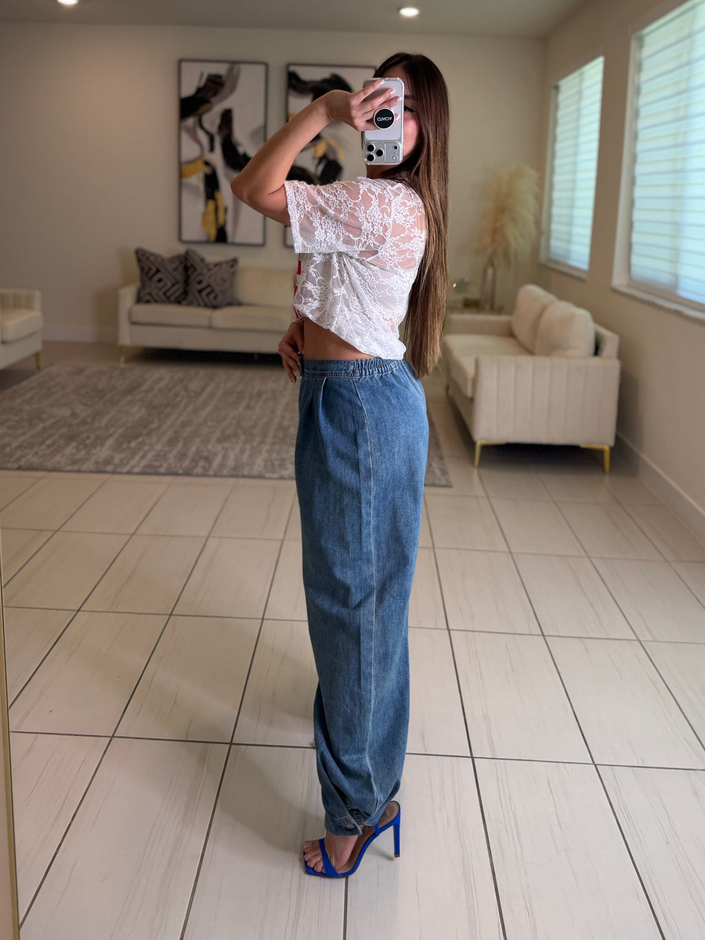 Sovereign Balloon Denim Pants