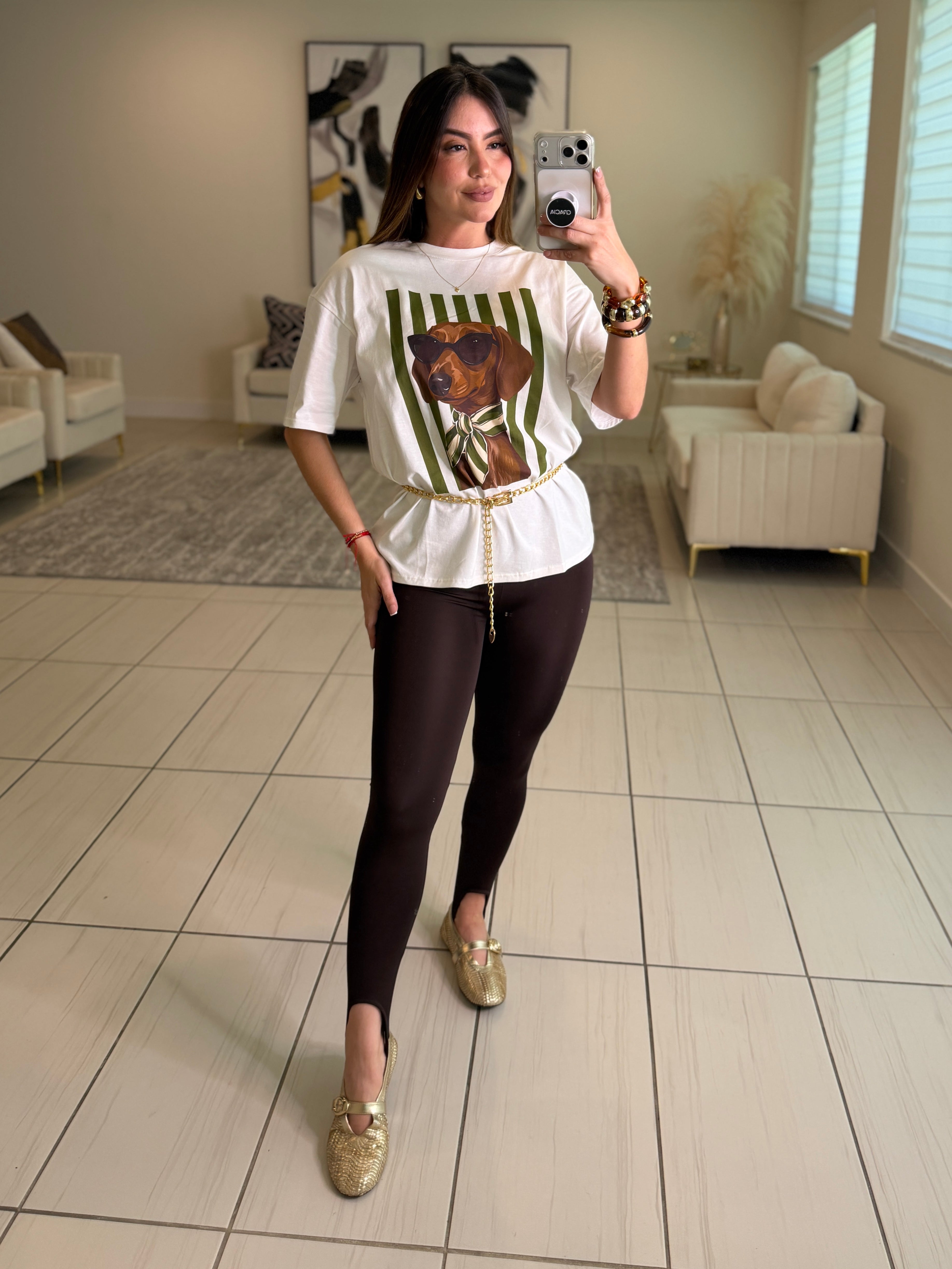 Power Sculpt Brown Leggings