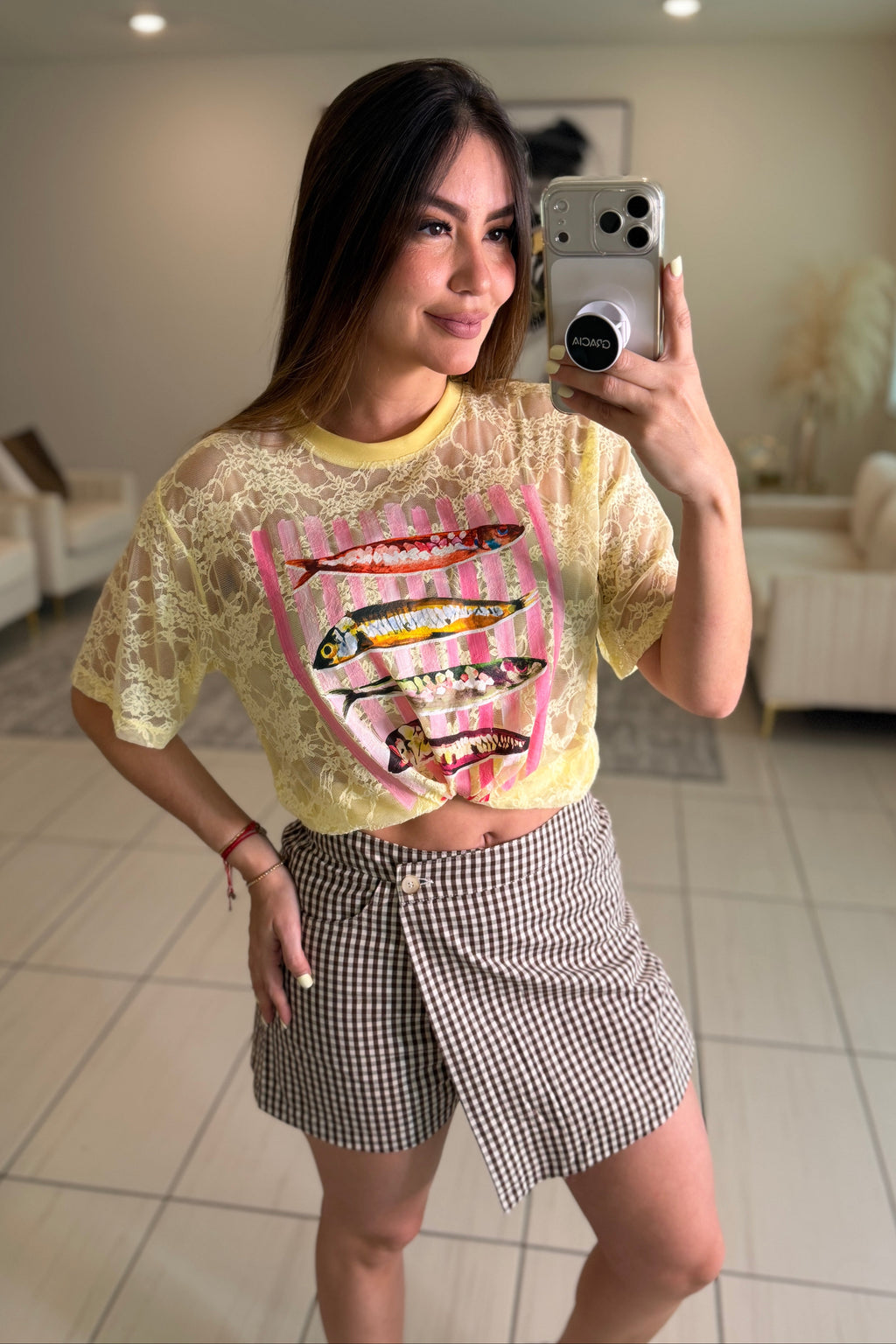 Sardines Yellow Tshirt