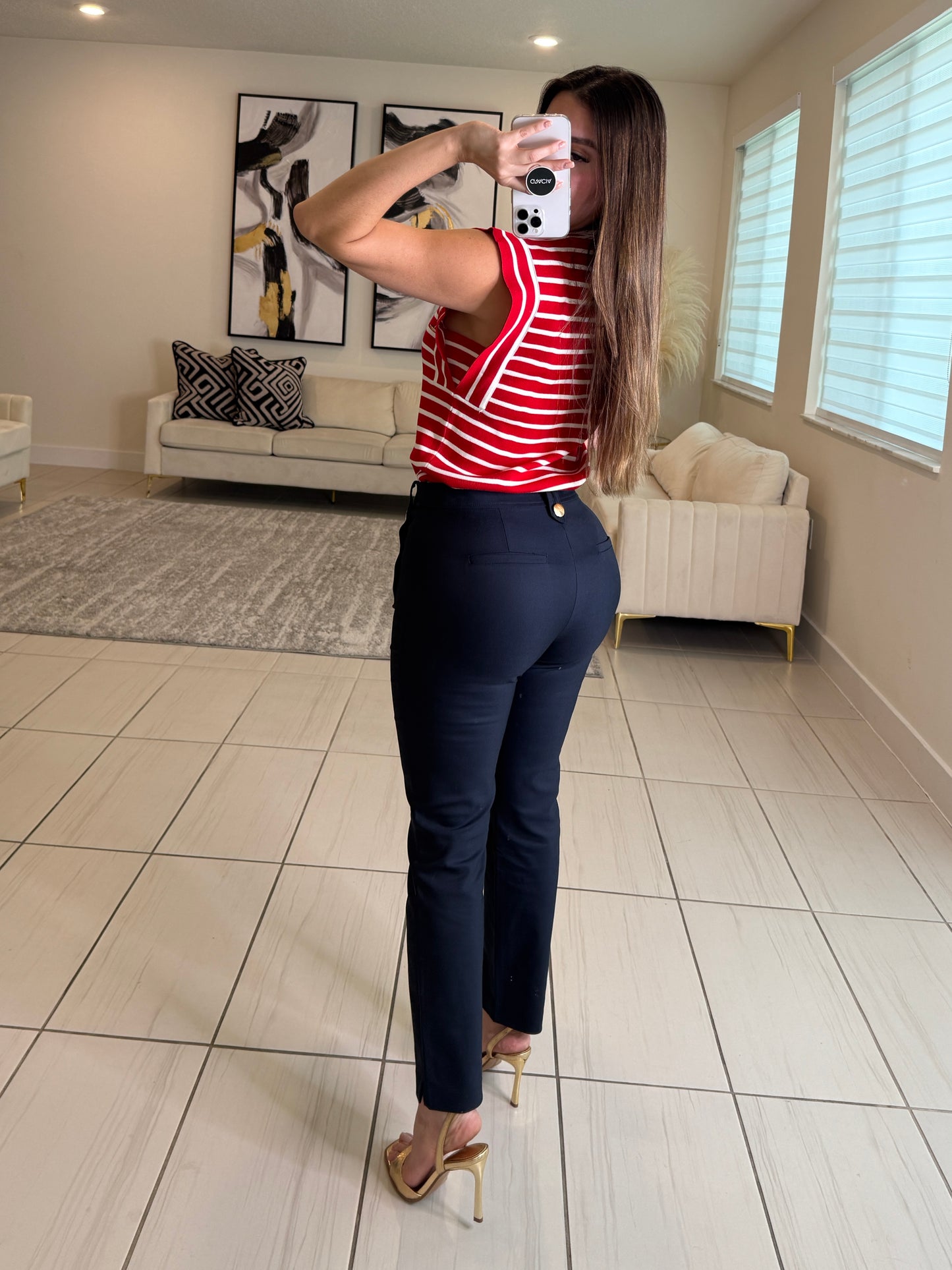 Sublime Navy Blue Pants