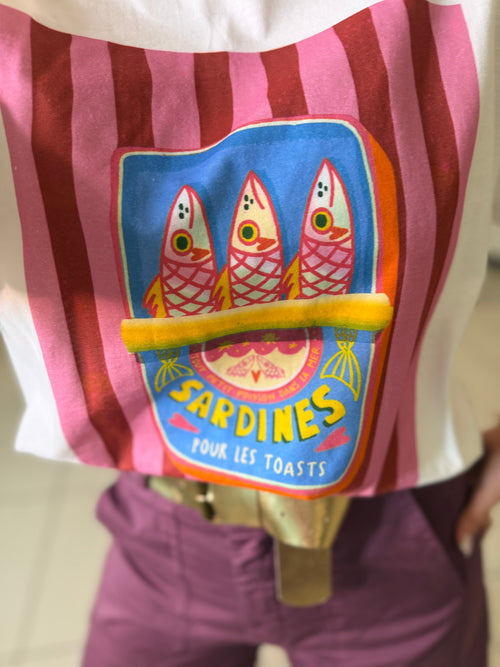 Chic Sardines White Tshirt