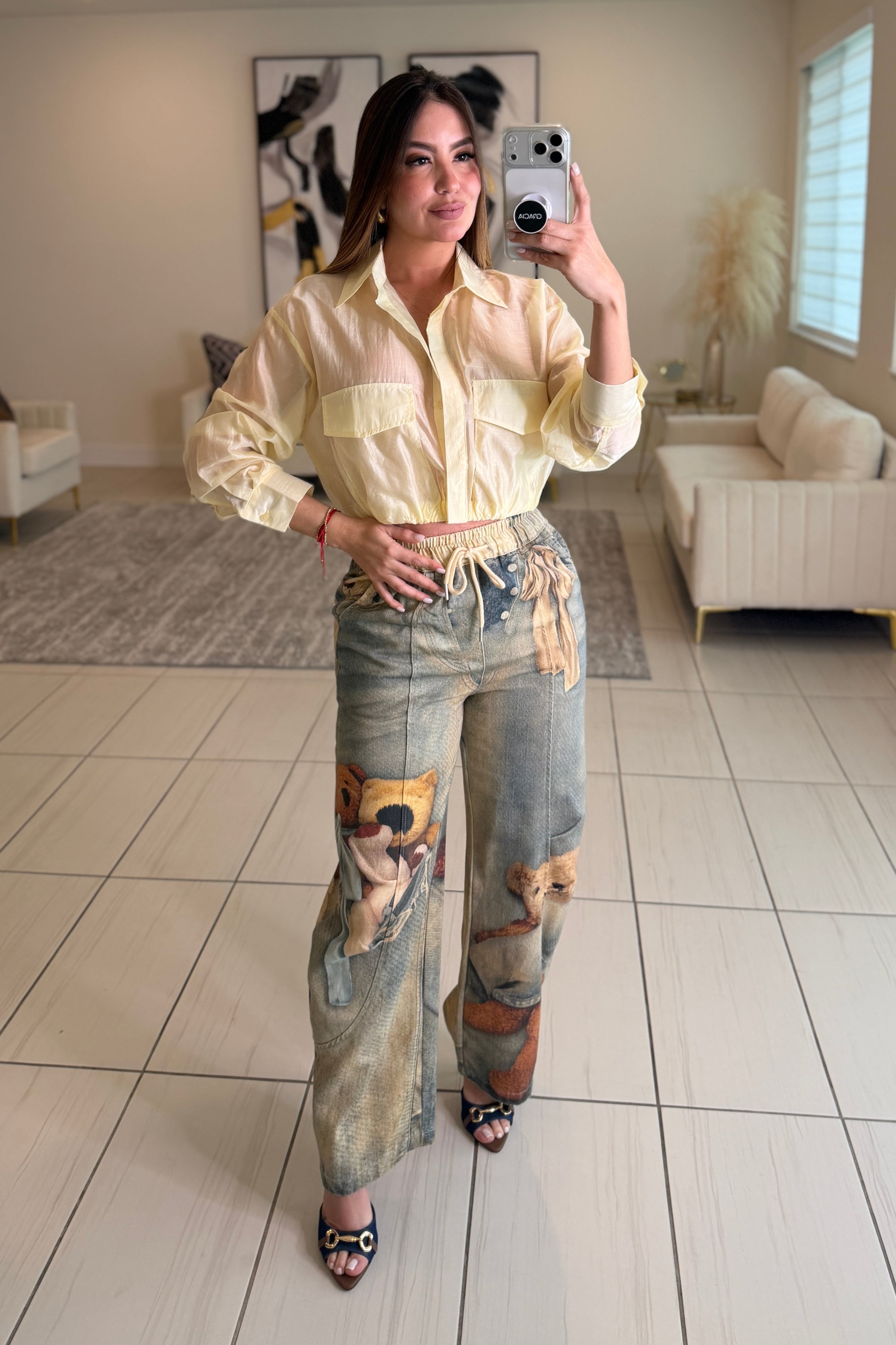 The Everyday Ease Yellow Shirt