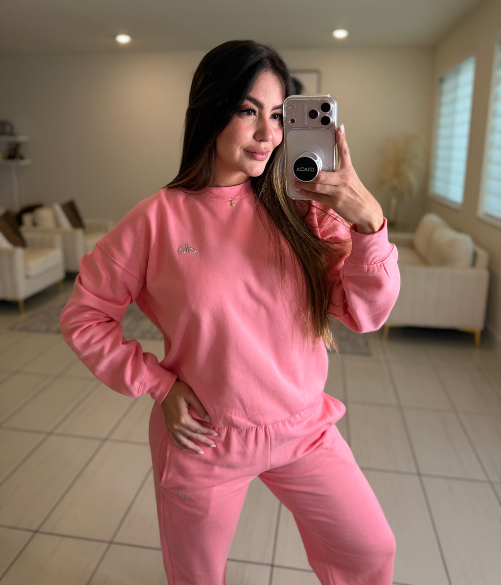 Serenity Halo Pink Pant Set