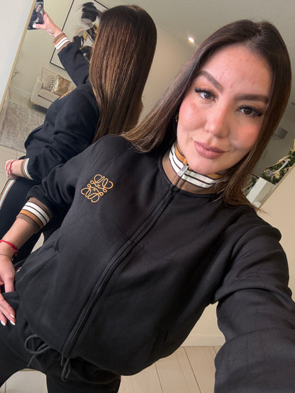 Iconic Muse Black Pant Set