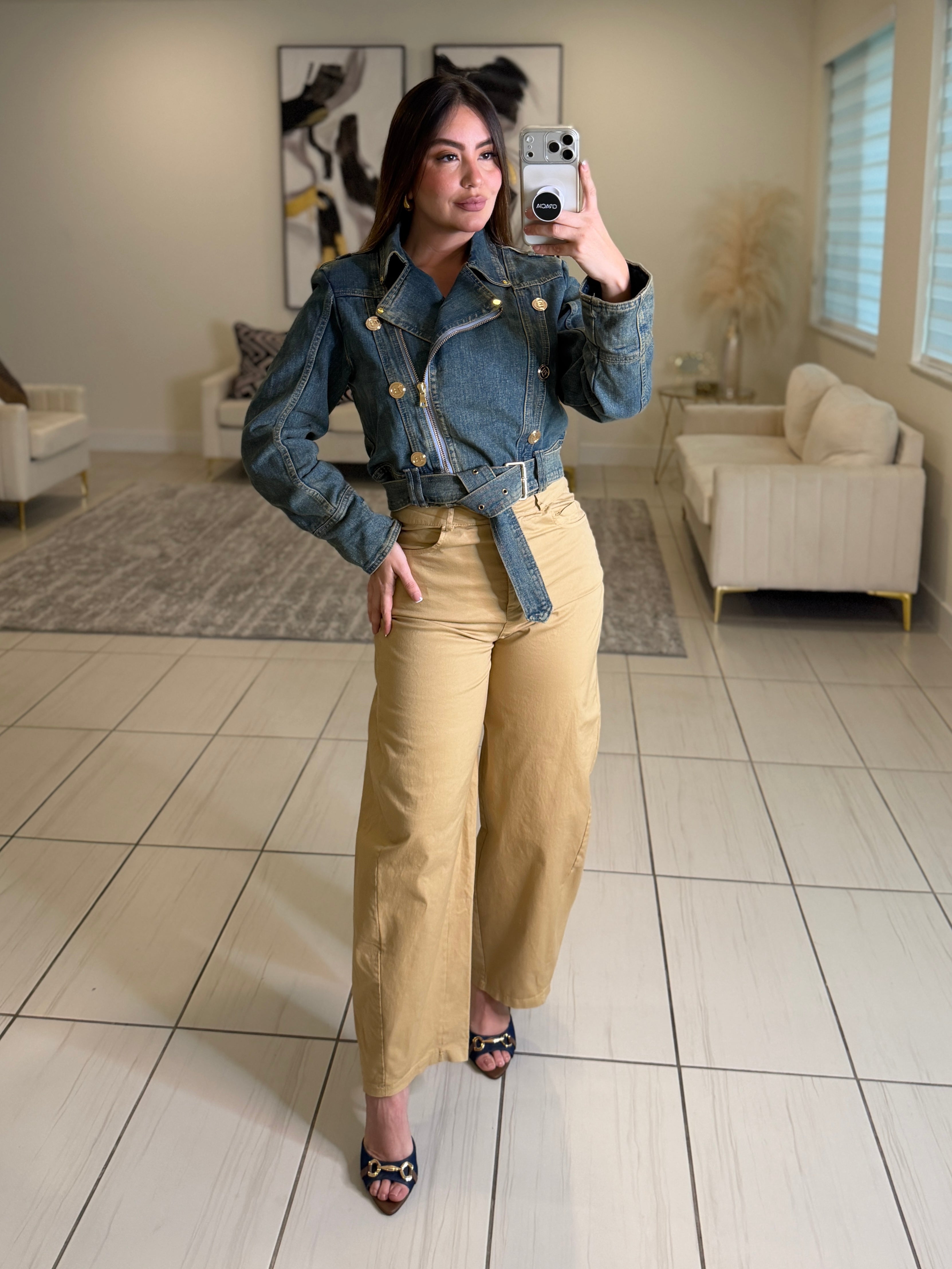Iconic Bond Denim Jacket
