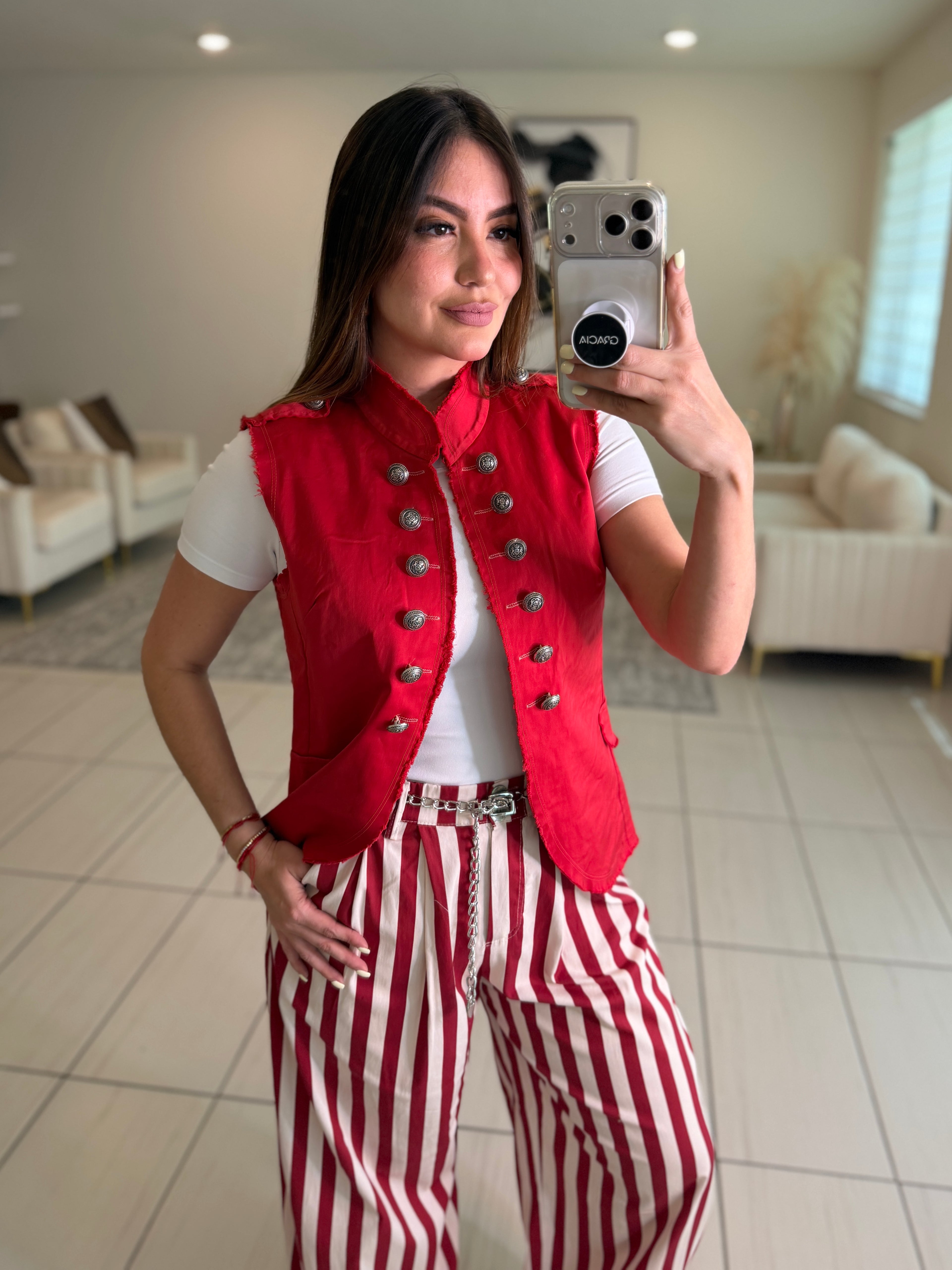 Napoleon Red Vest Jacket