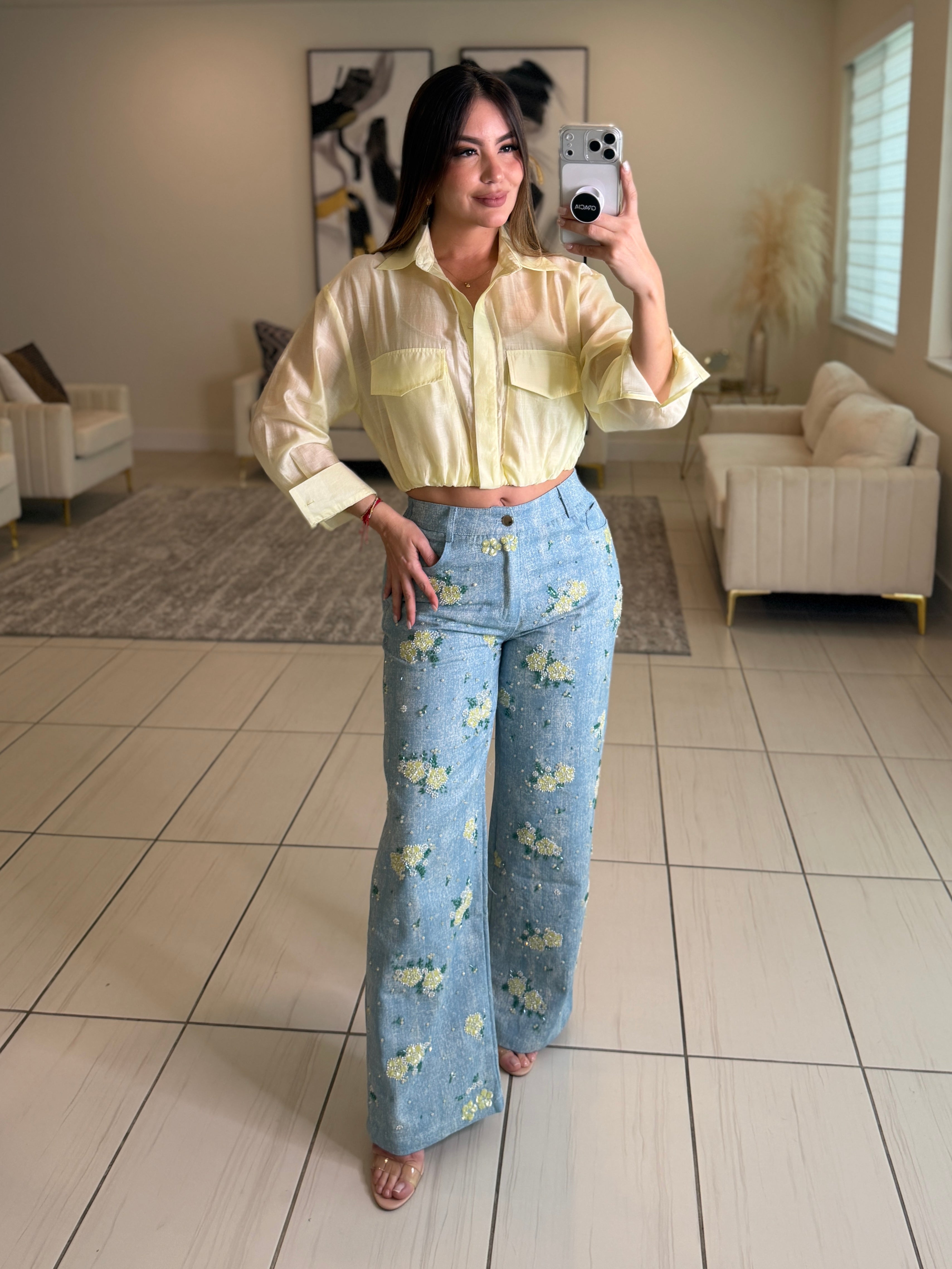 The Everyday Ease Yellow Shirt