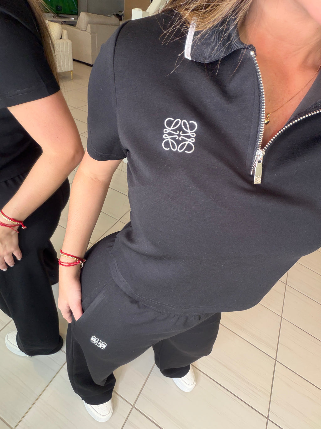 Iconic Muse Black Pant Set