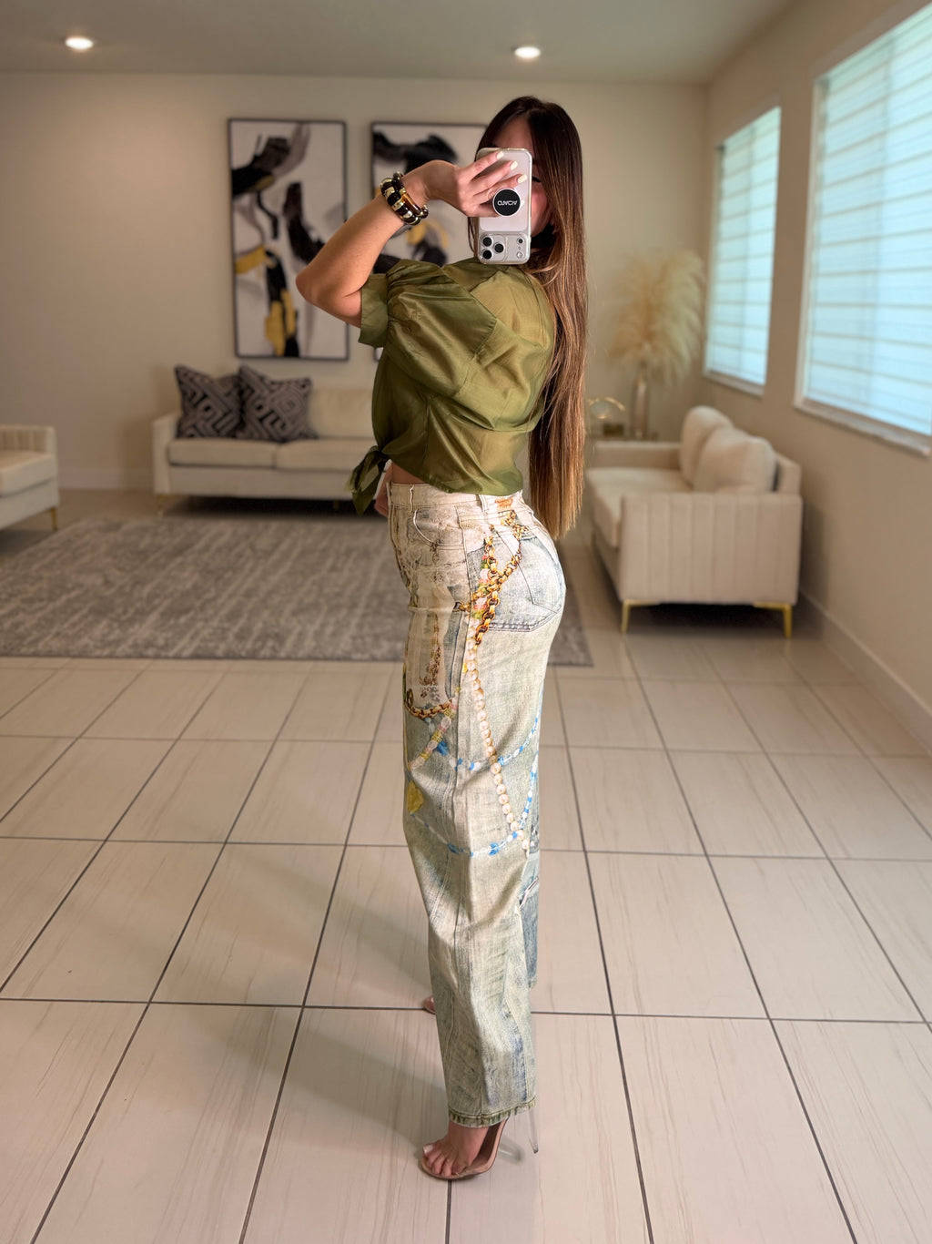 Charming Cool Print Pants