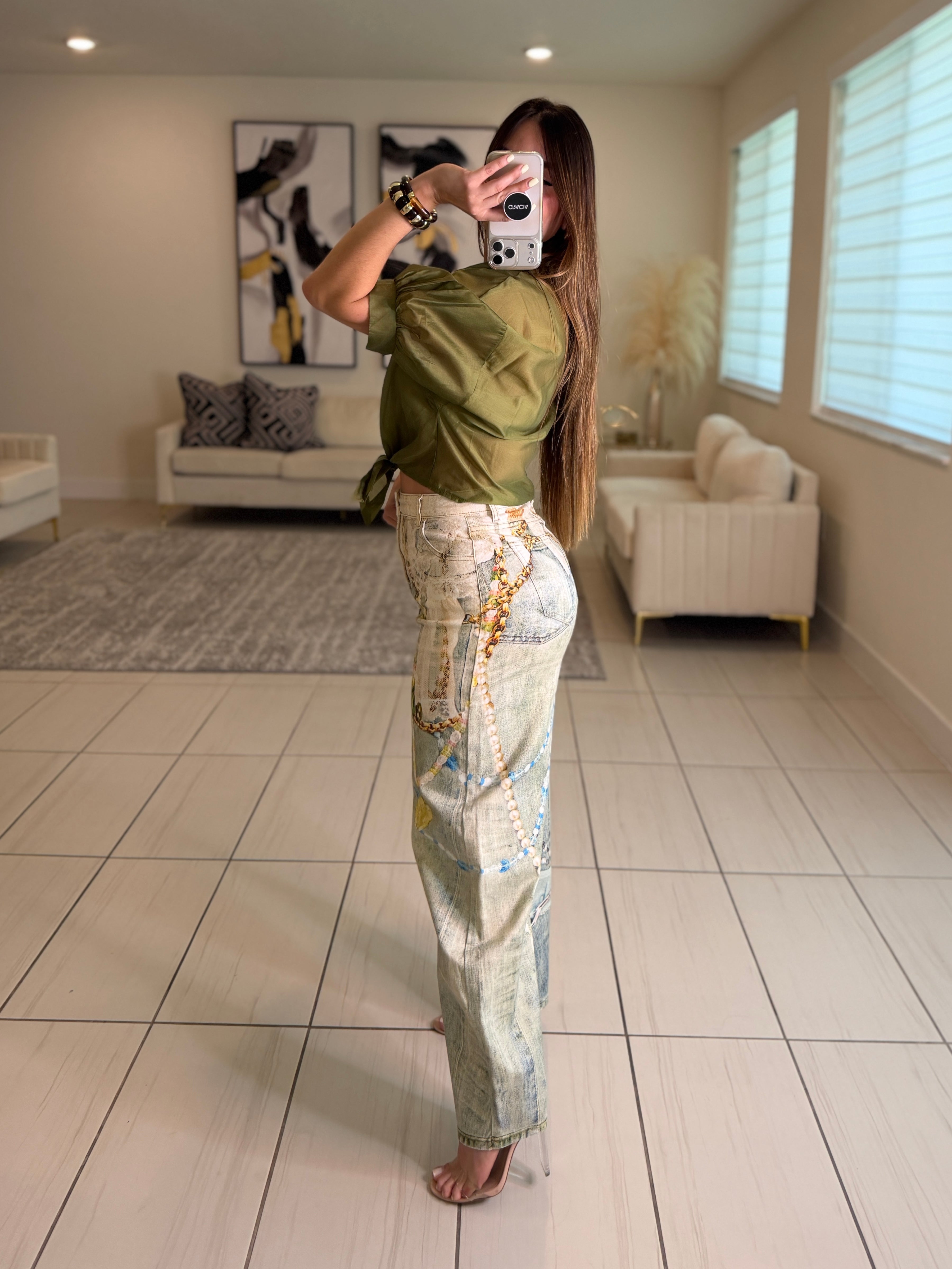 Charming Cool Print Pants