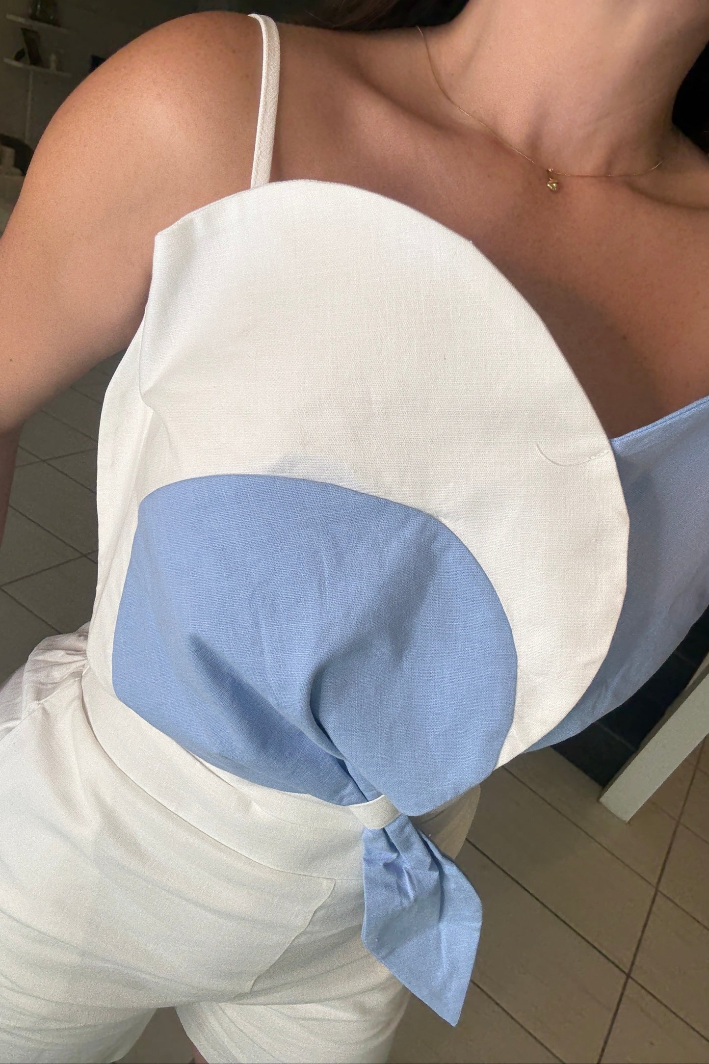 Oceana Glow White Short Set