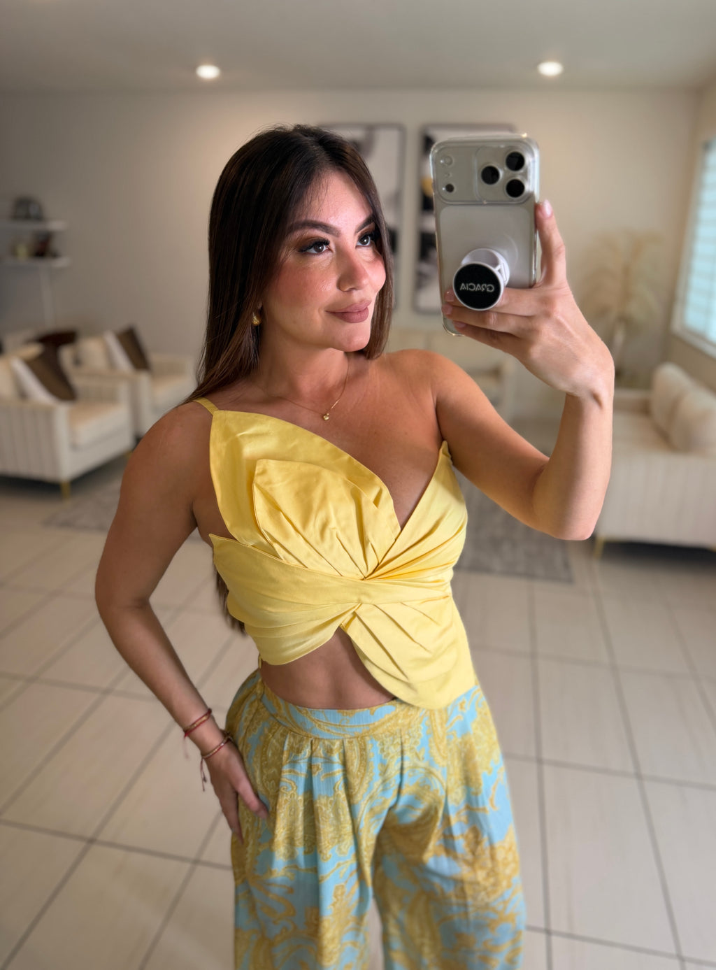 Eternal Grace Yellow Top