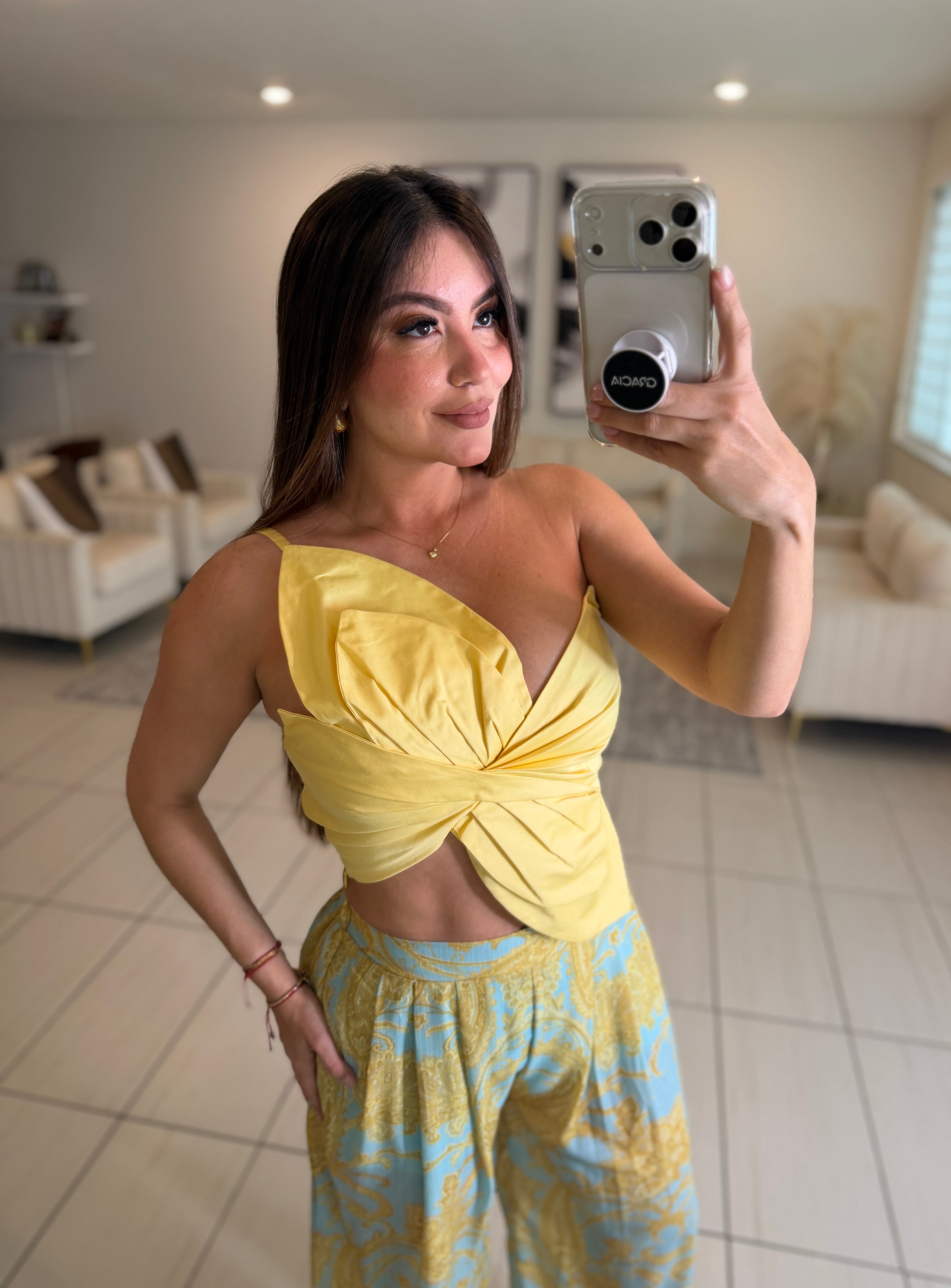 Eternal Grace Yellow Top