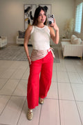 Gravity Scarf Red Barrel Pants