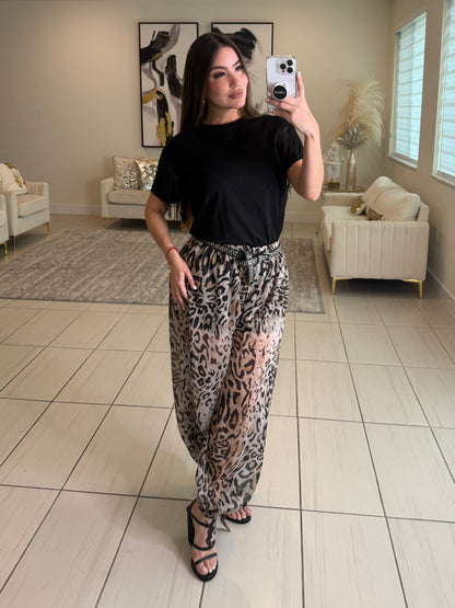 Wild Passion Leopard Balloon Pants