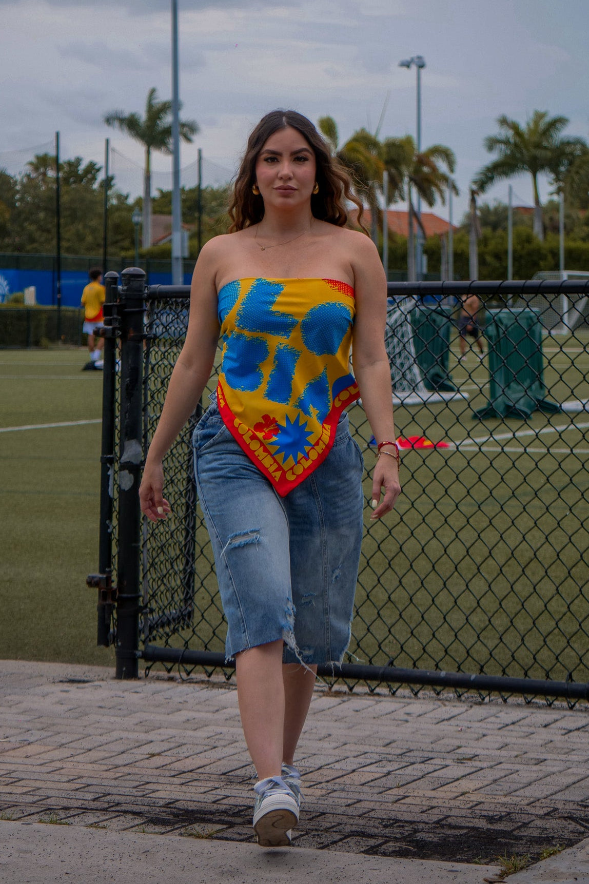 Colombian Tricolor Yellow Scarf