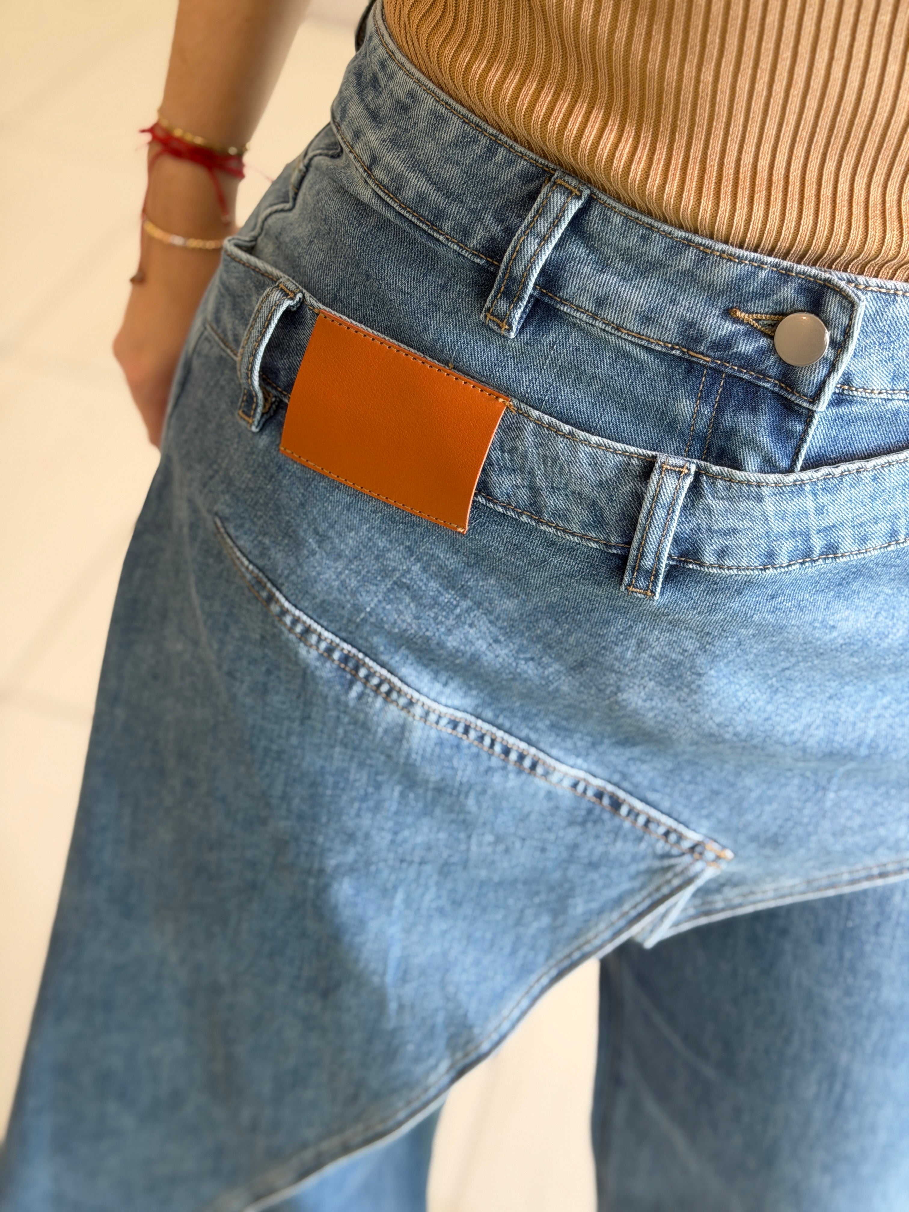 Empowered Feeling Denim Pants