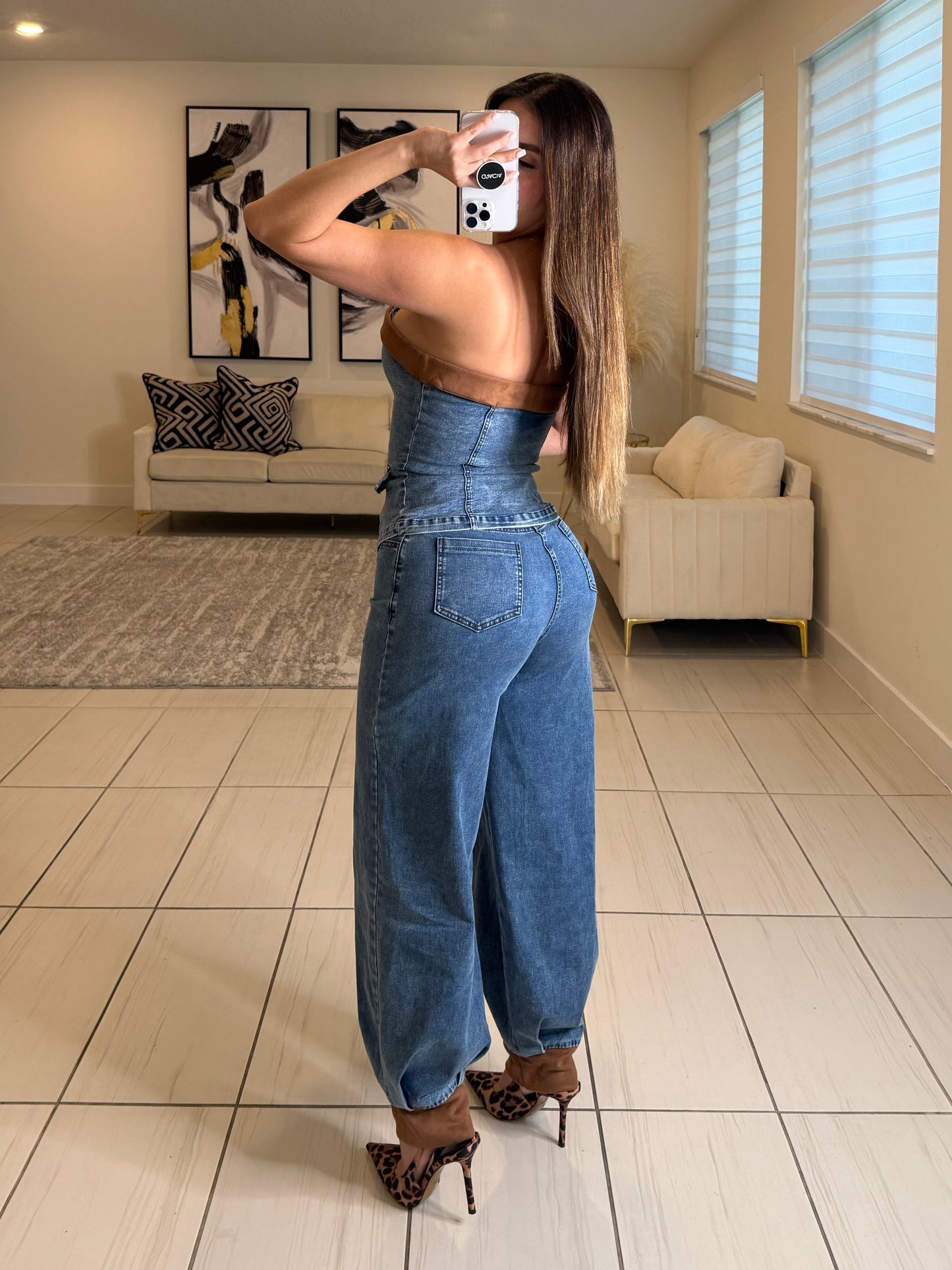 Urban Decode Denim Pant Set