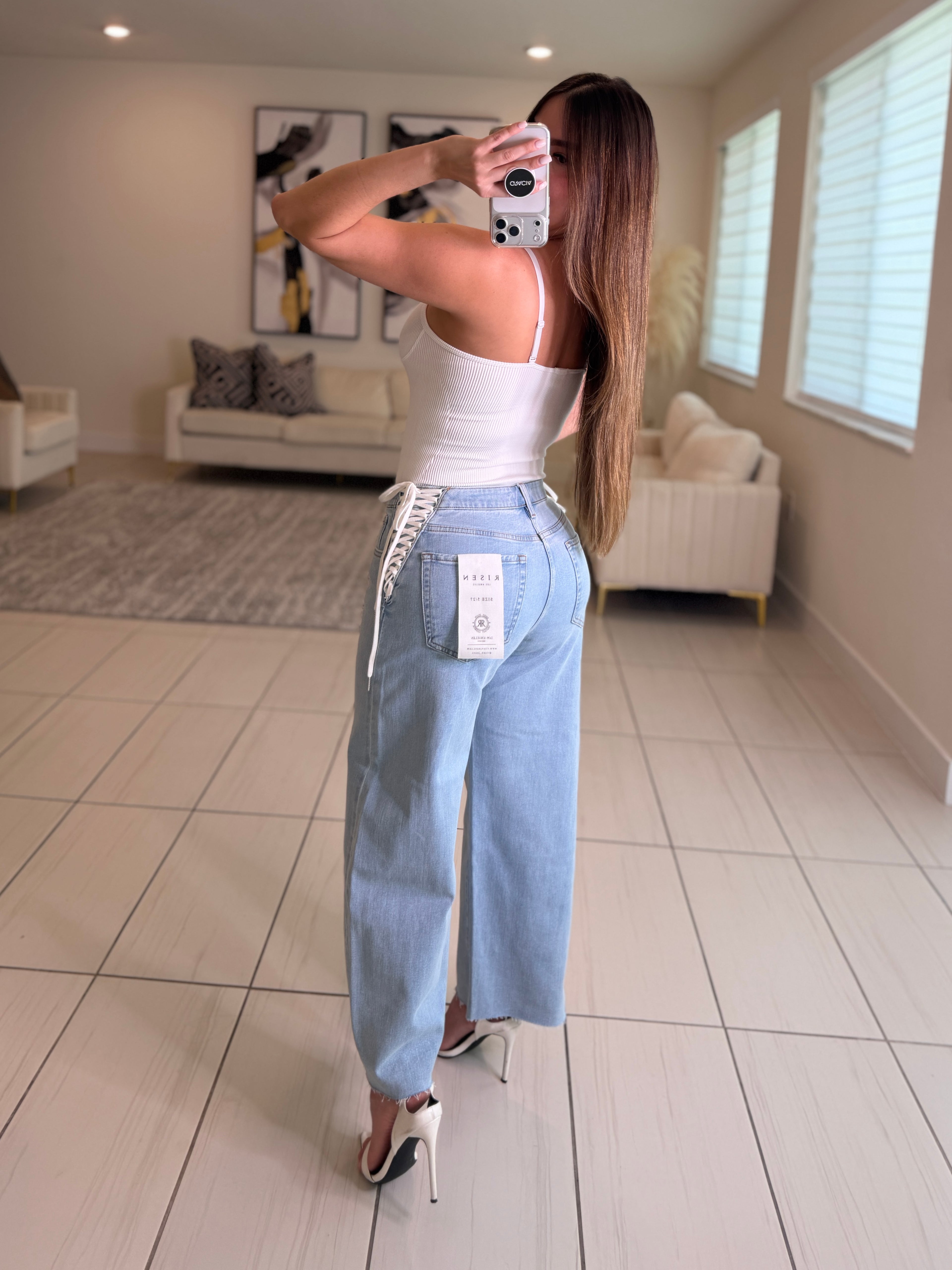 Glow Motion White Bodysuit