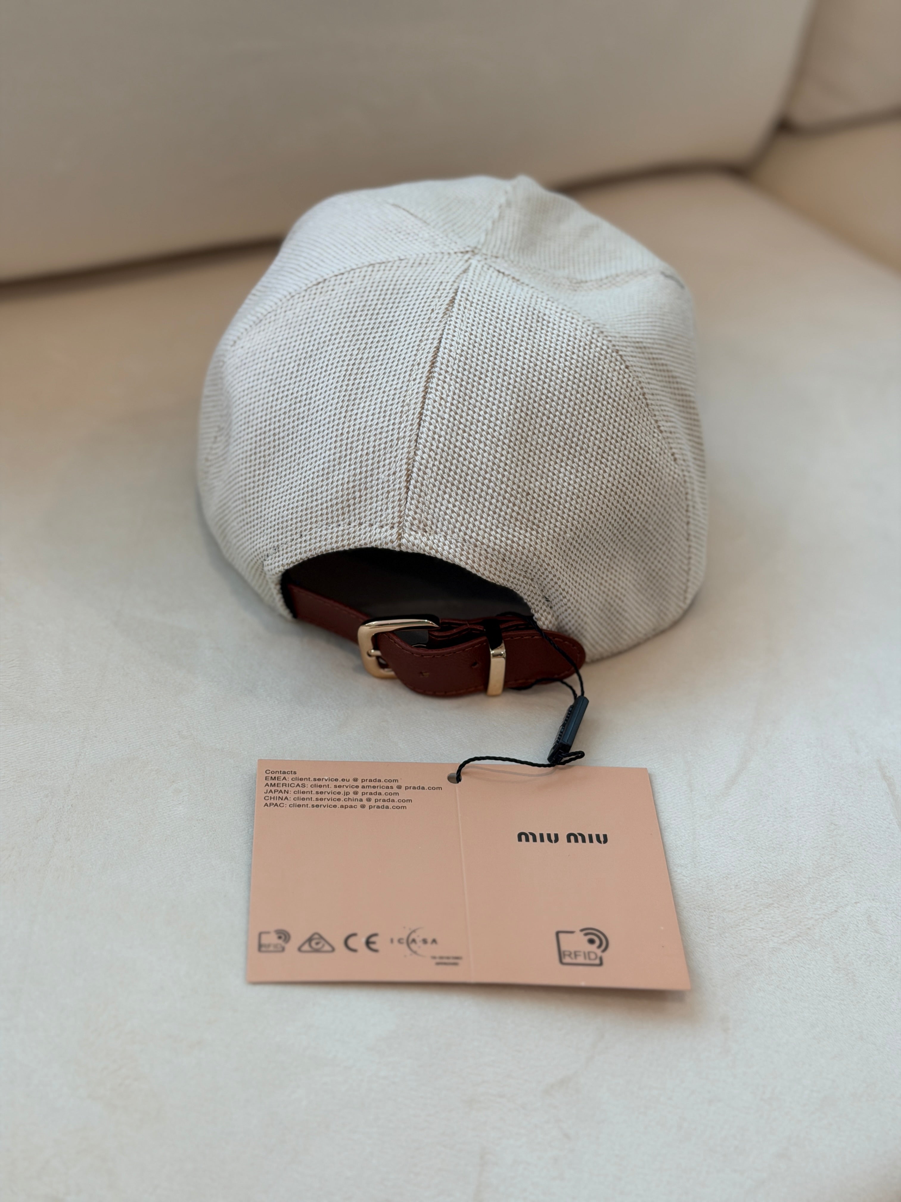 Iconic Luxe Beige Cap (Pre-Order)