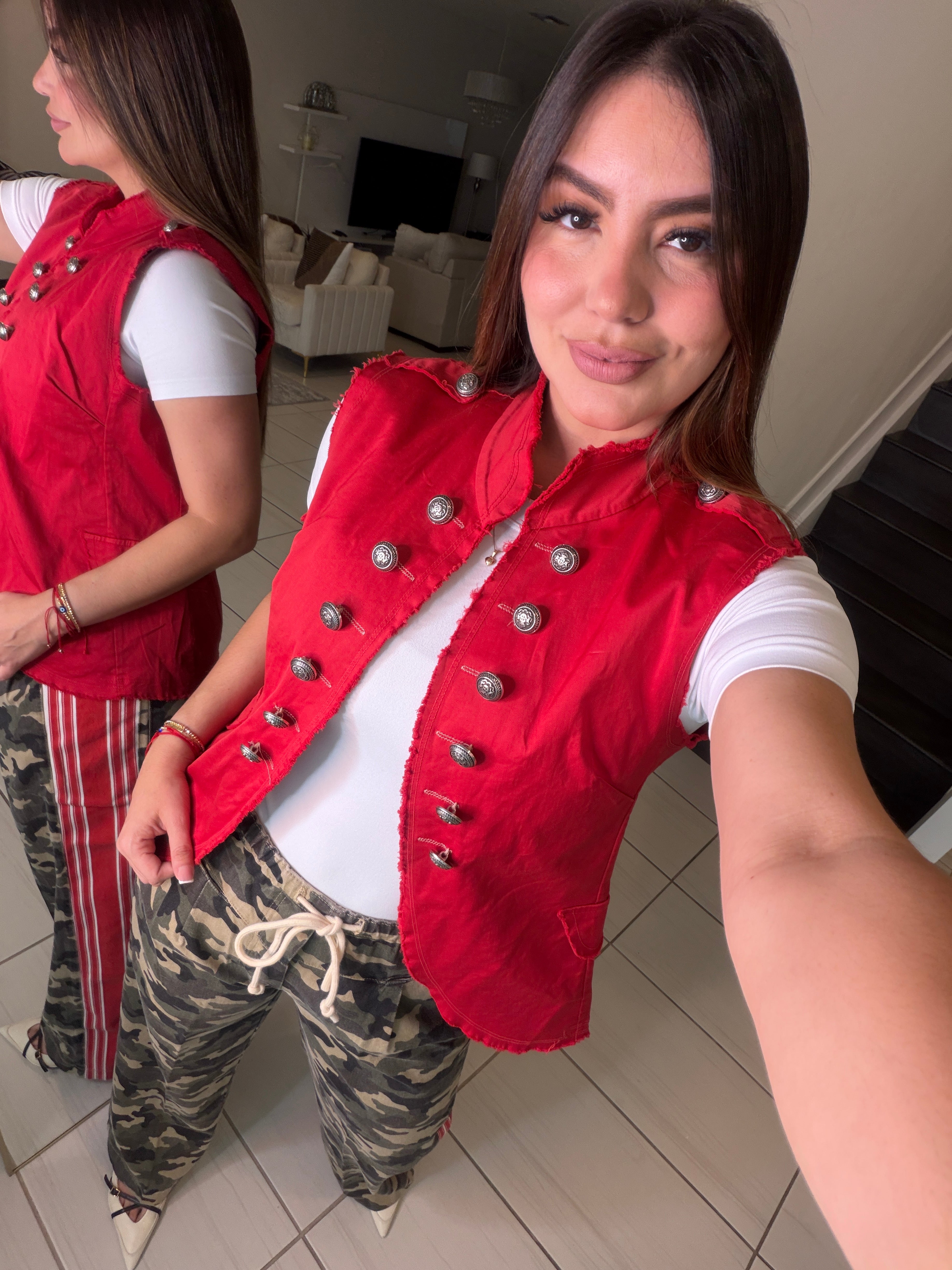Napoleon Red Vest Jacket