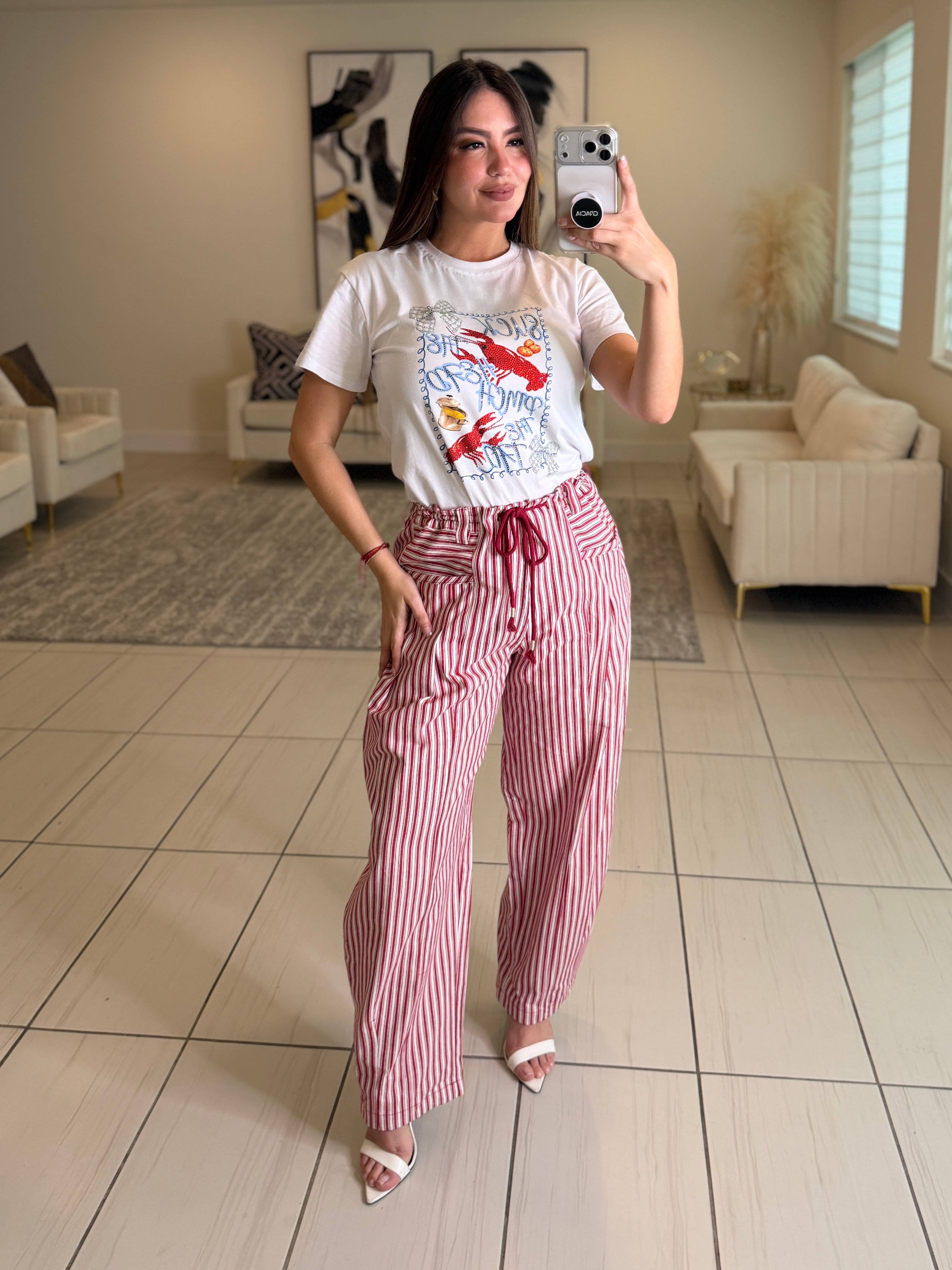 Fashion Cooked White Tshirt