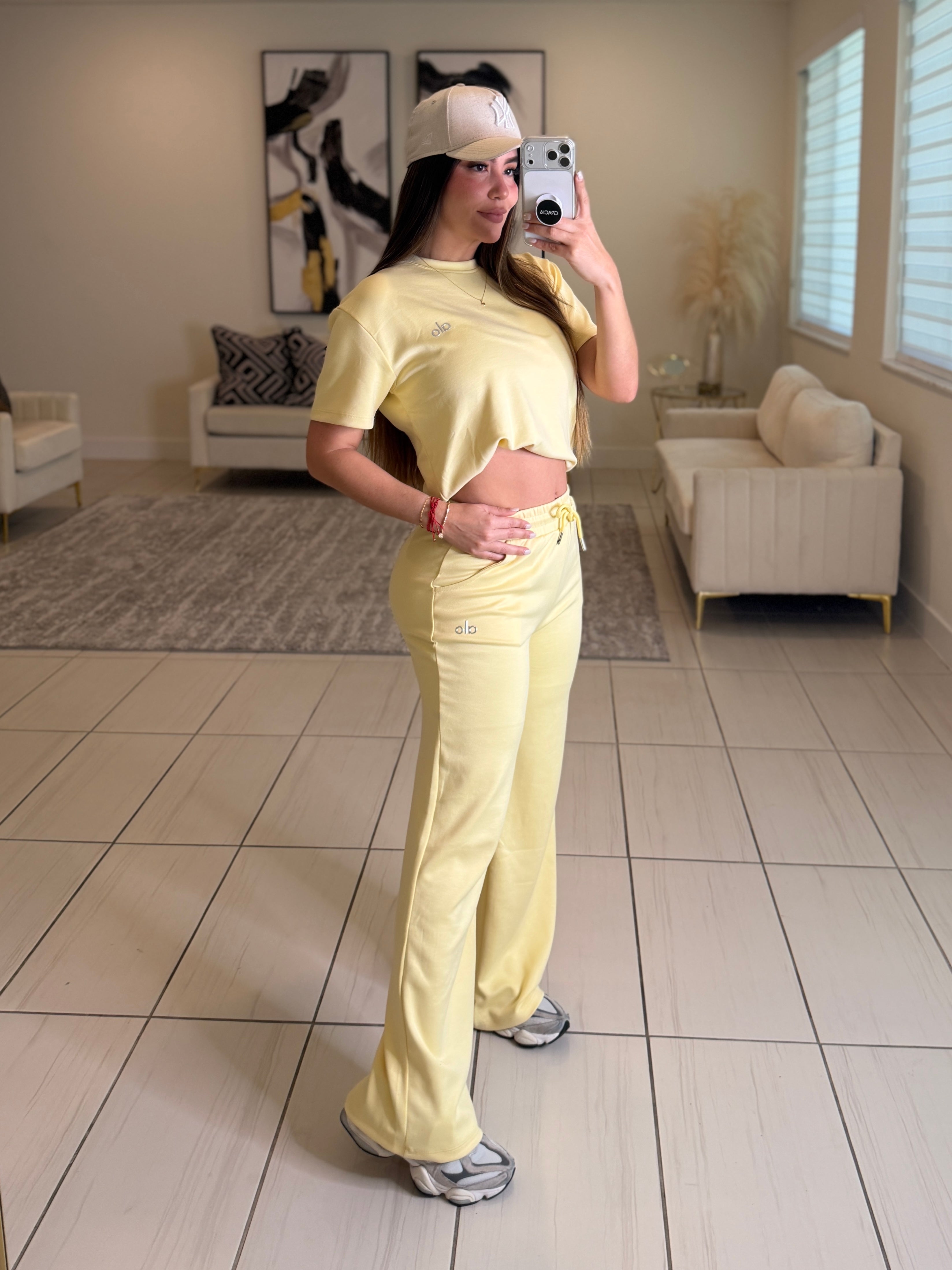 Accolade Halo Yellow Pant Set