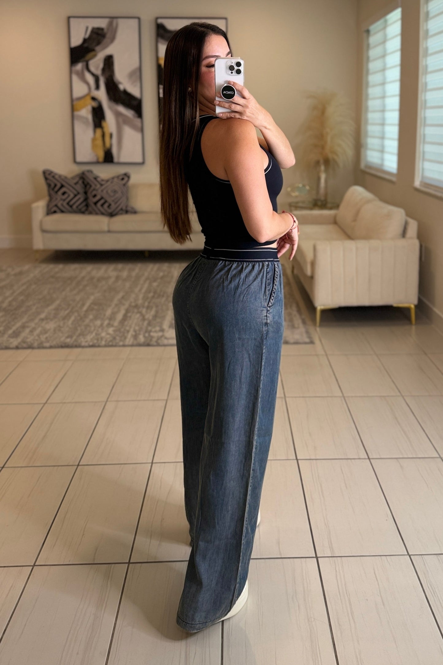 Iconic Halo Soft Denim Pants