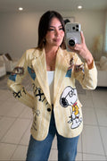 Glamorous Magic Yellow Blazer