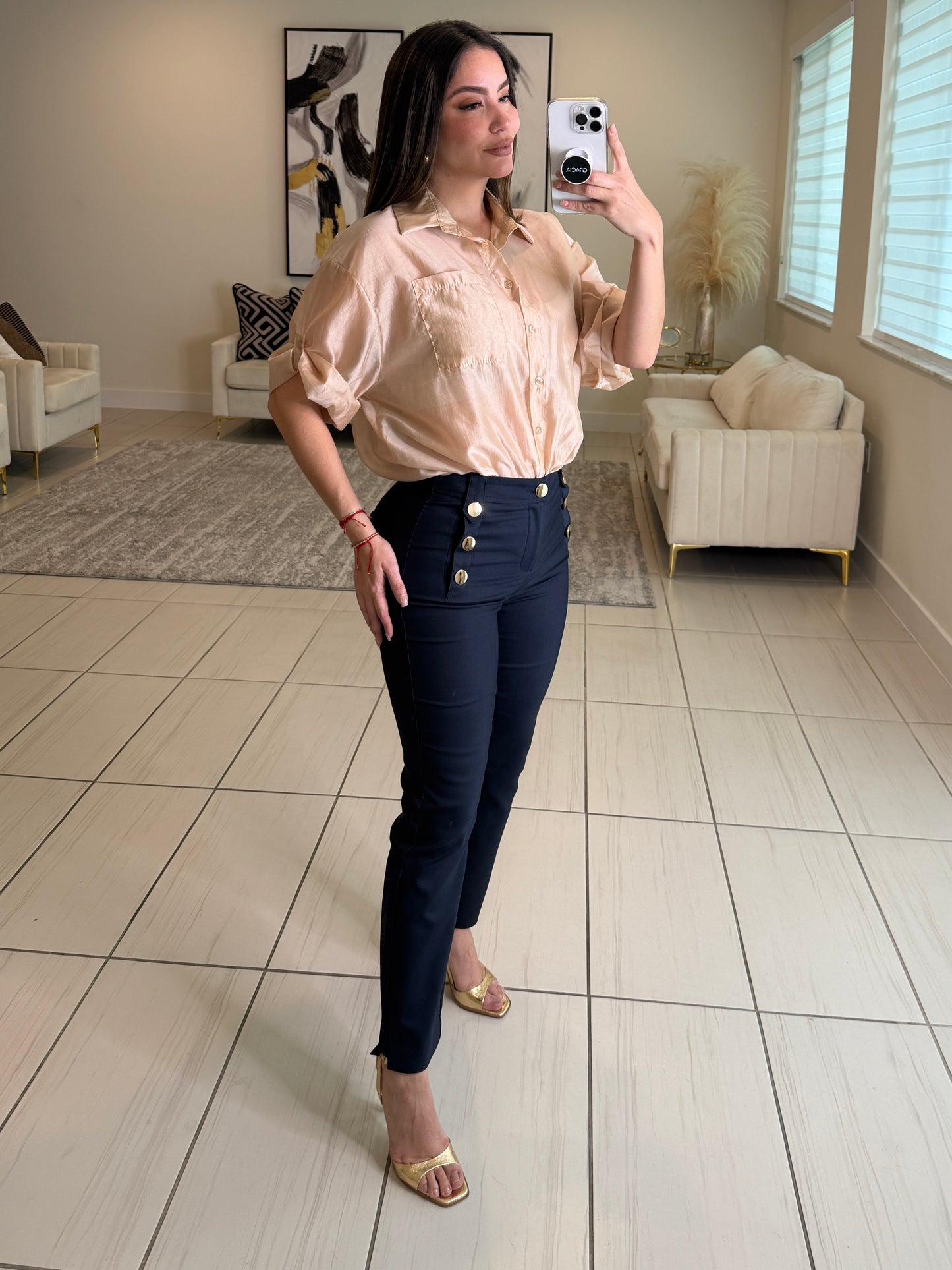 Sublime Navy Blue Pants