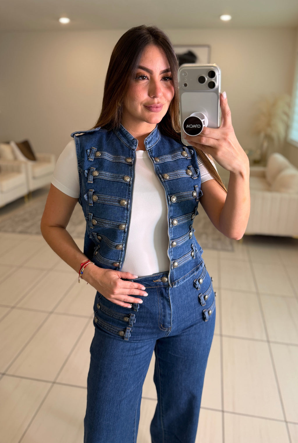 Iconic Napoleon Denim Pant Set