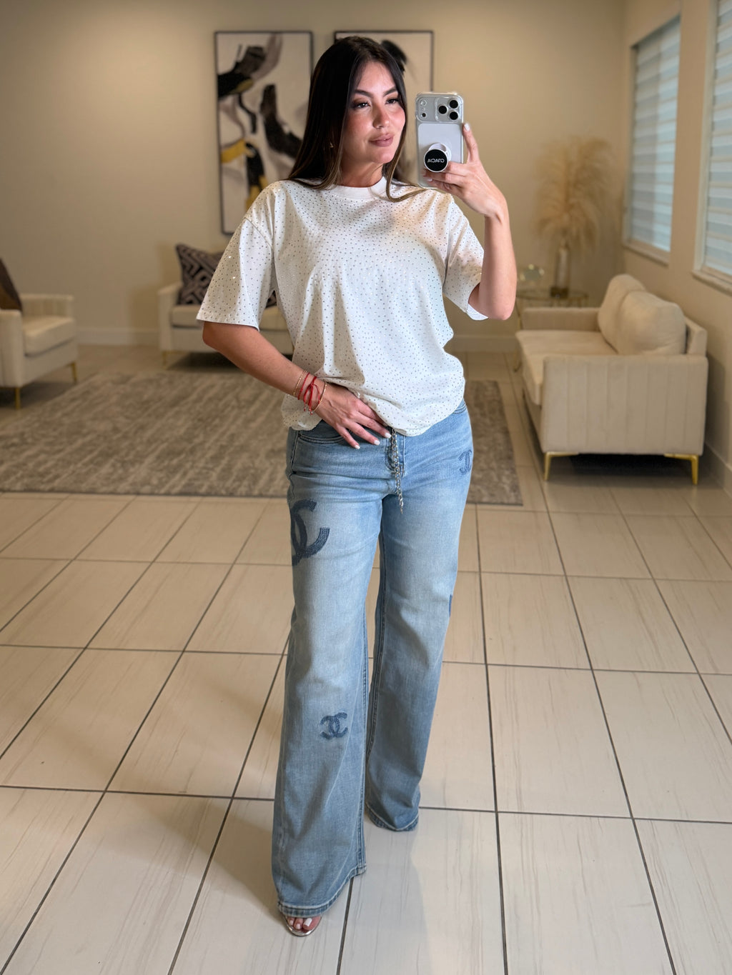 Iconic Light Blue Denim Pants