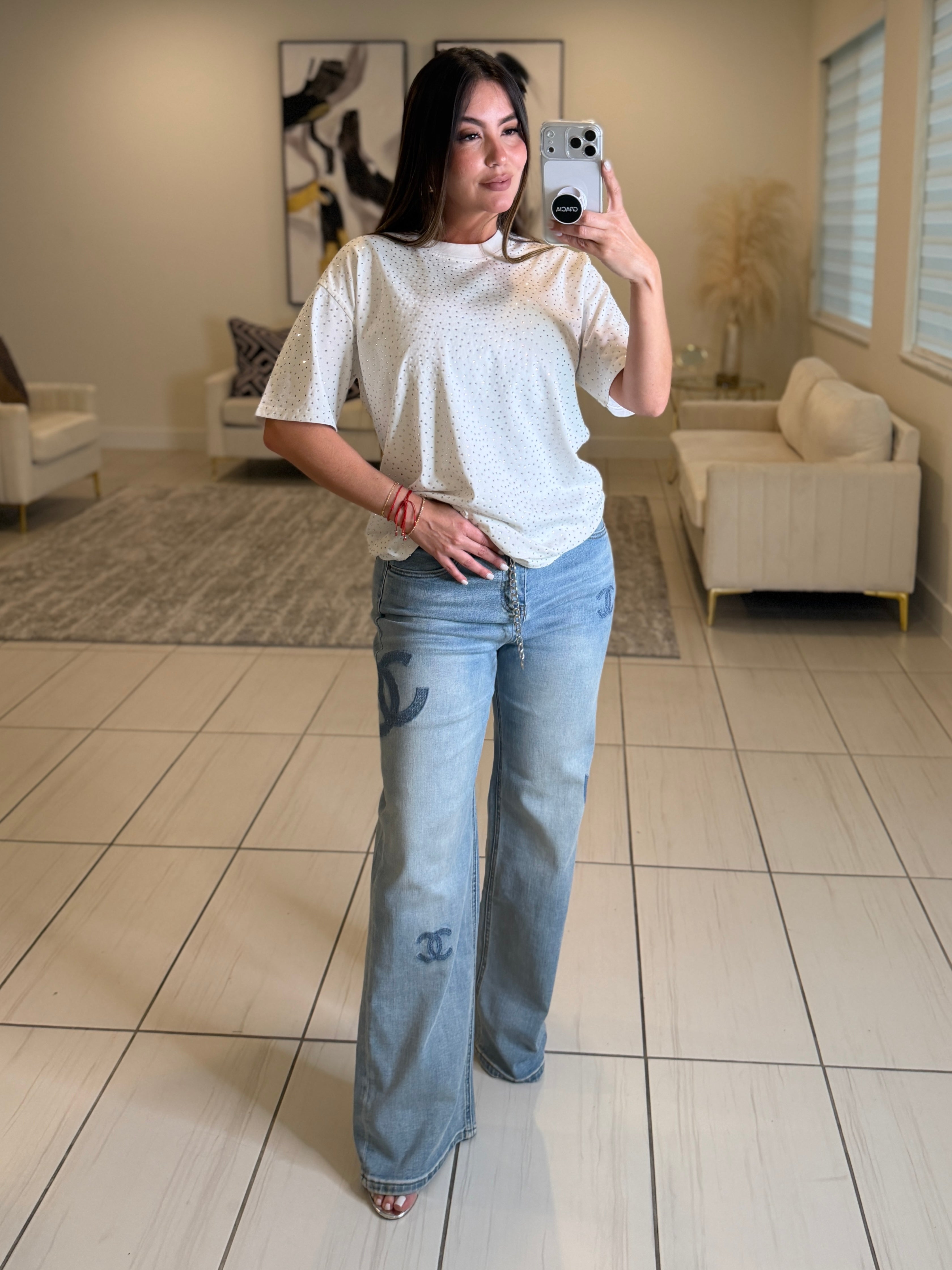 Iconic Light Blue Denim Pants