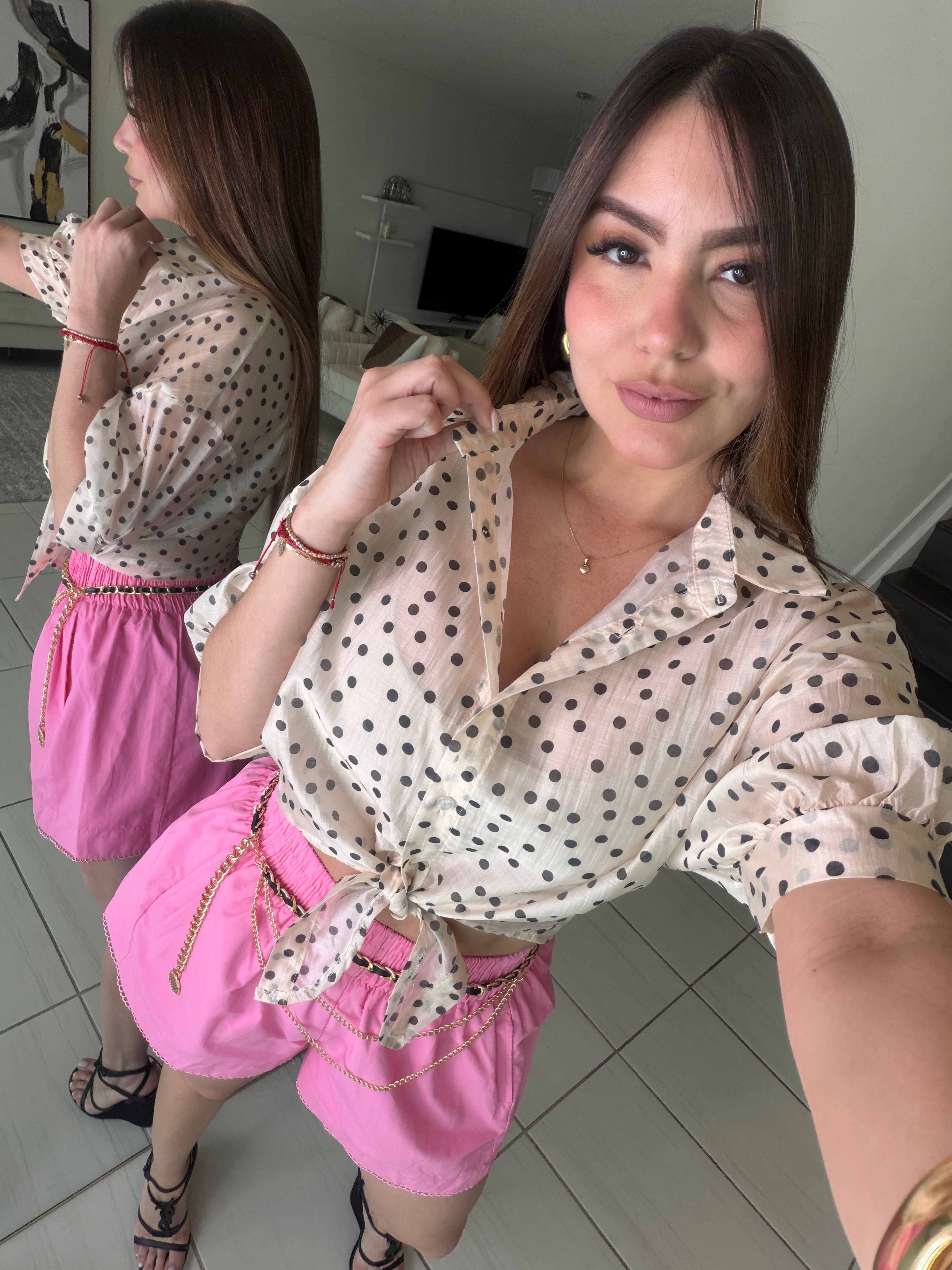 Divine Flare Pink Shorts