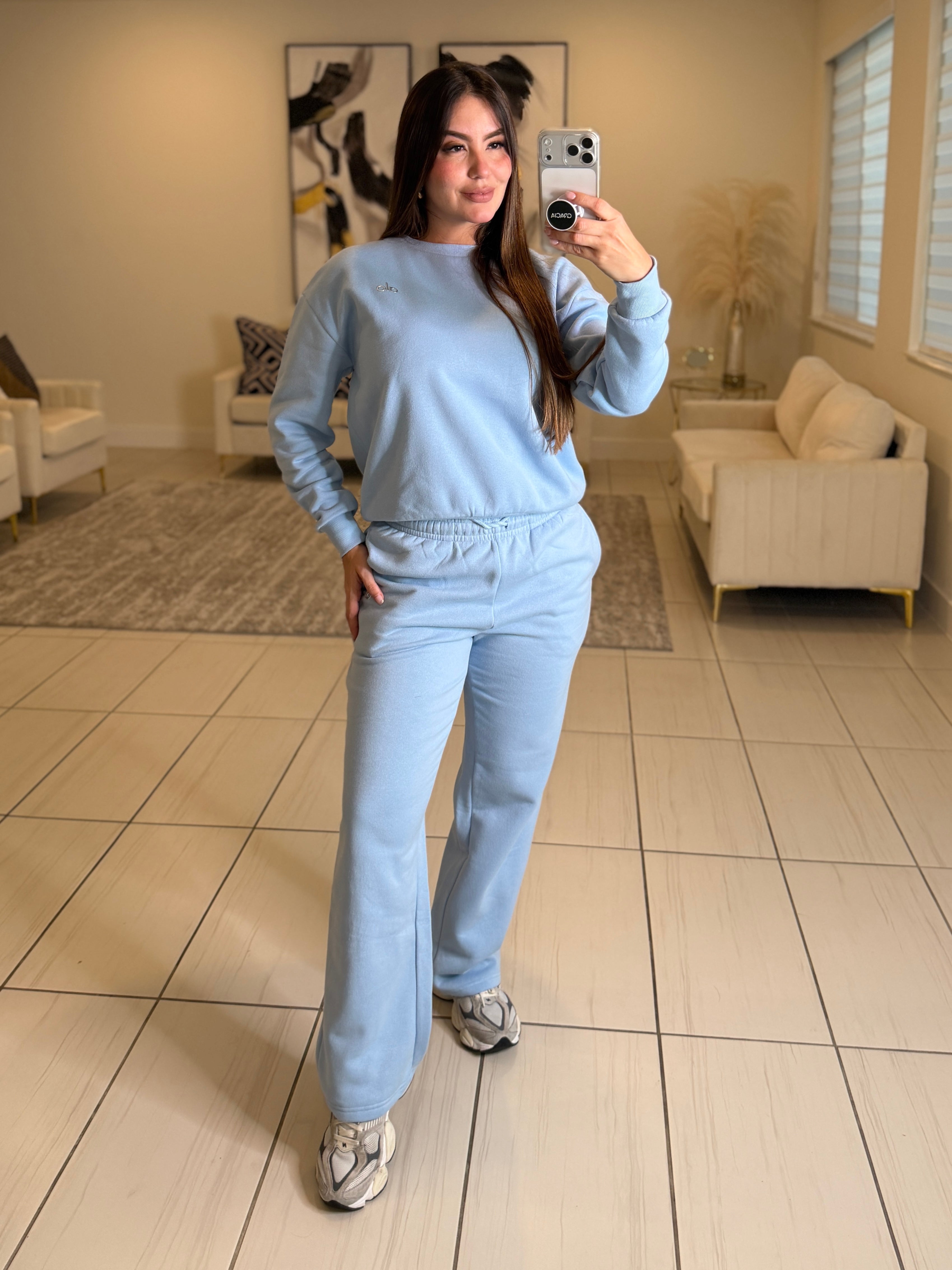 Serenity Halo Light Blue Pant Set