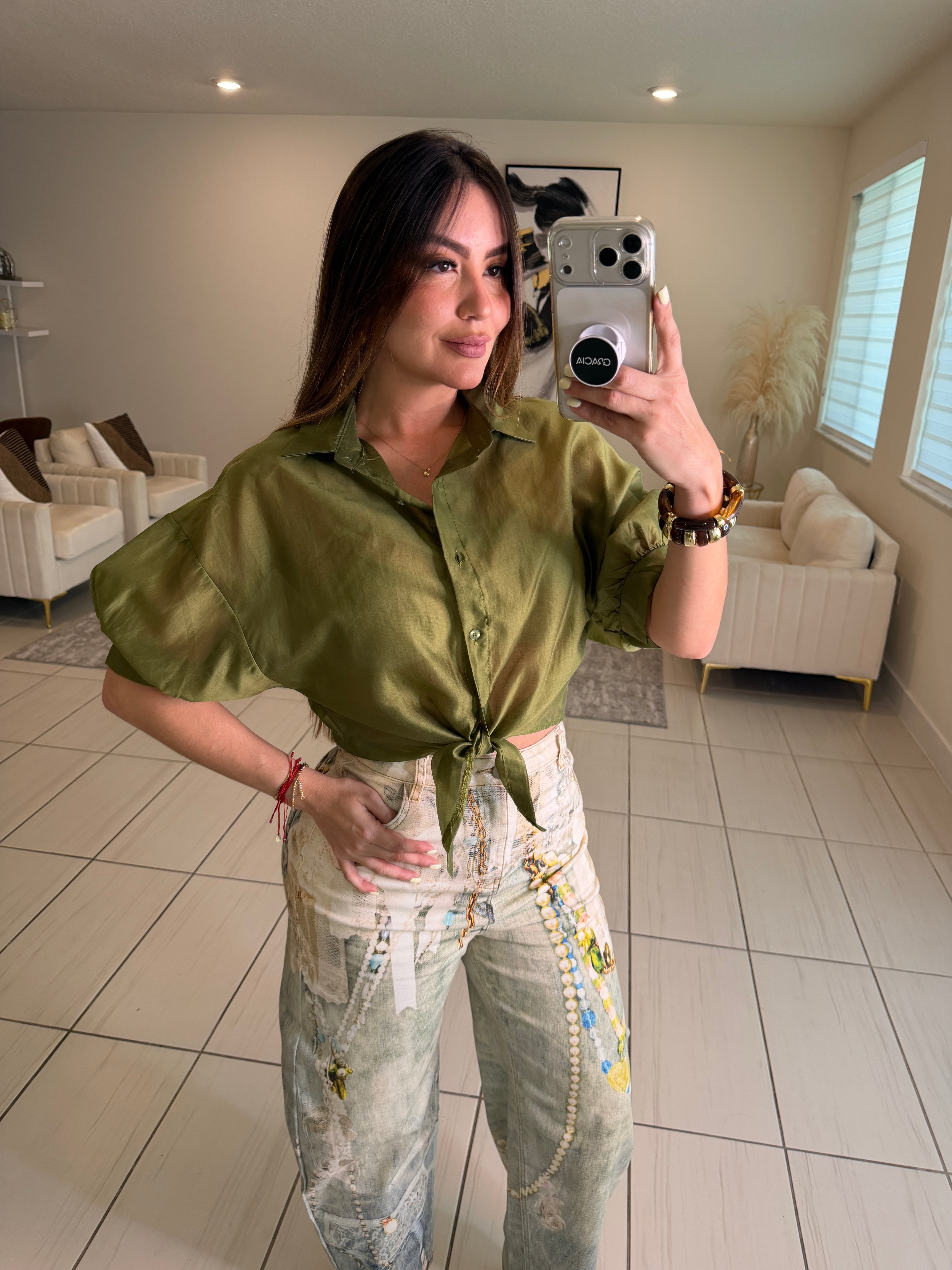 Eclipse Green Shirt