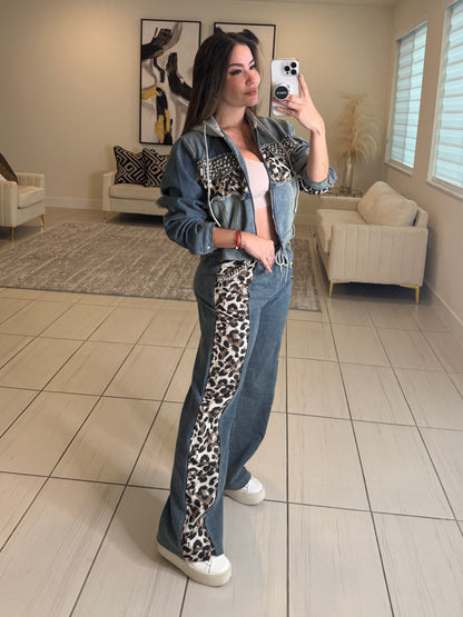 Urban Flair Leopard Comfy Set