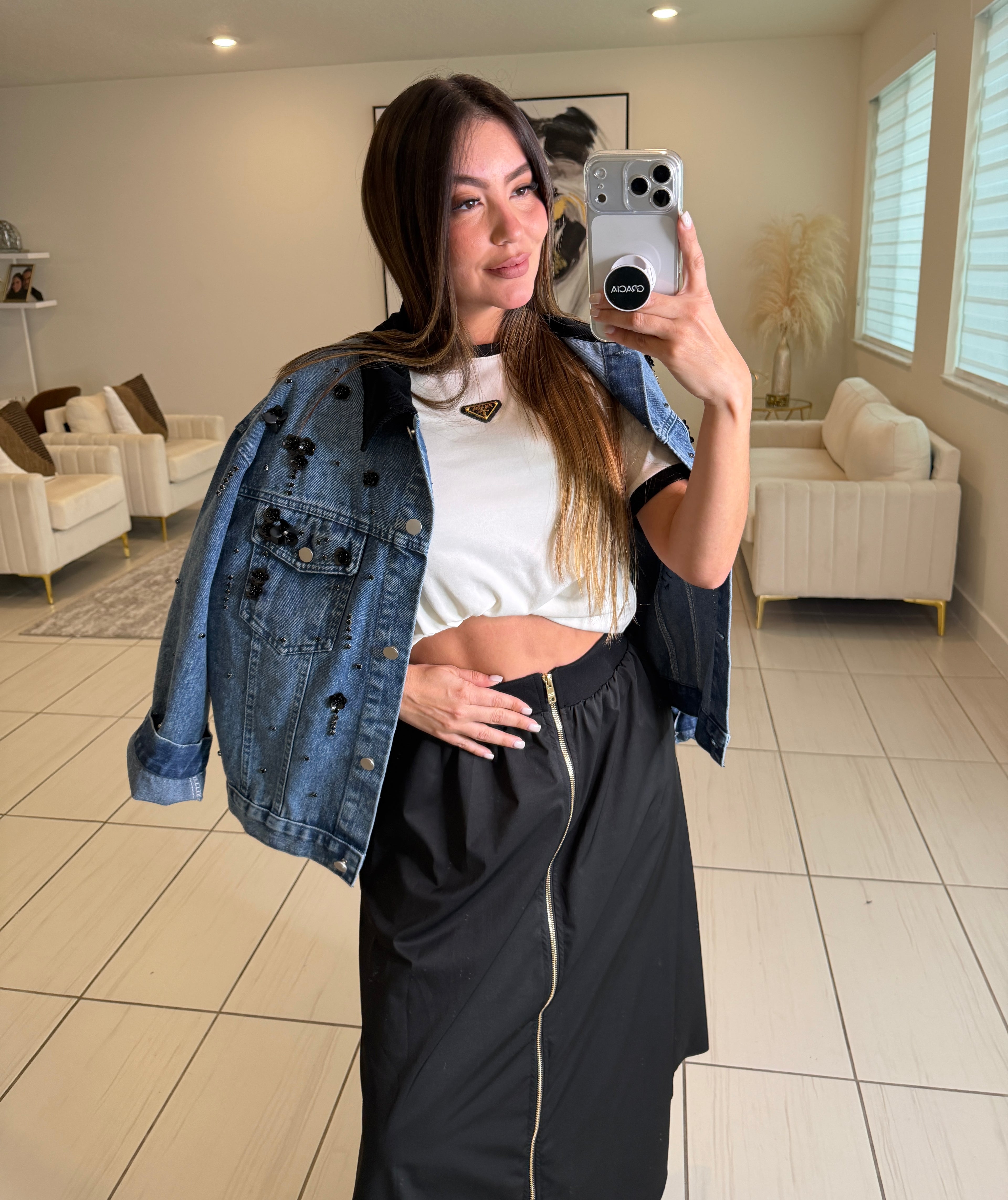 Iconic Obsession Midi Skirt Set