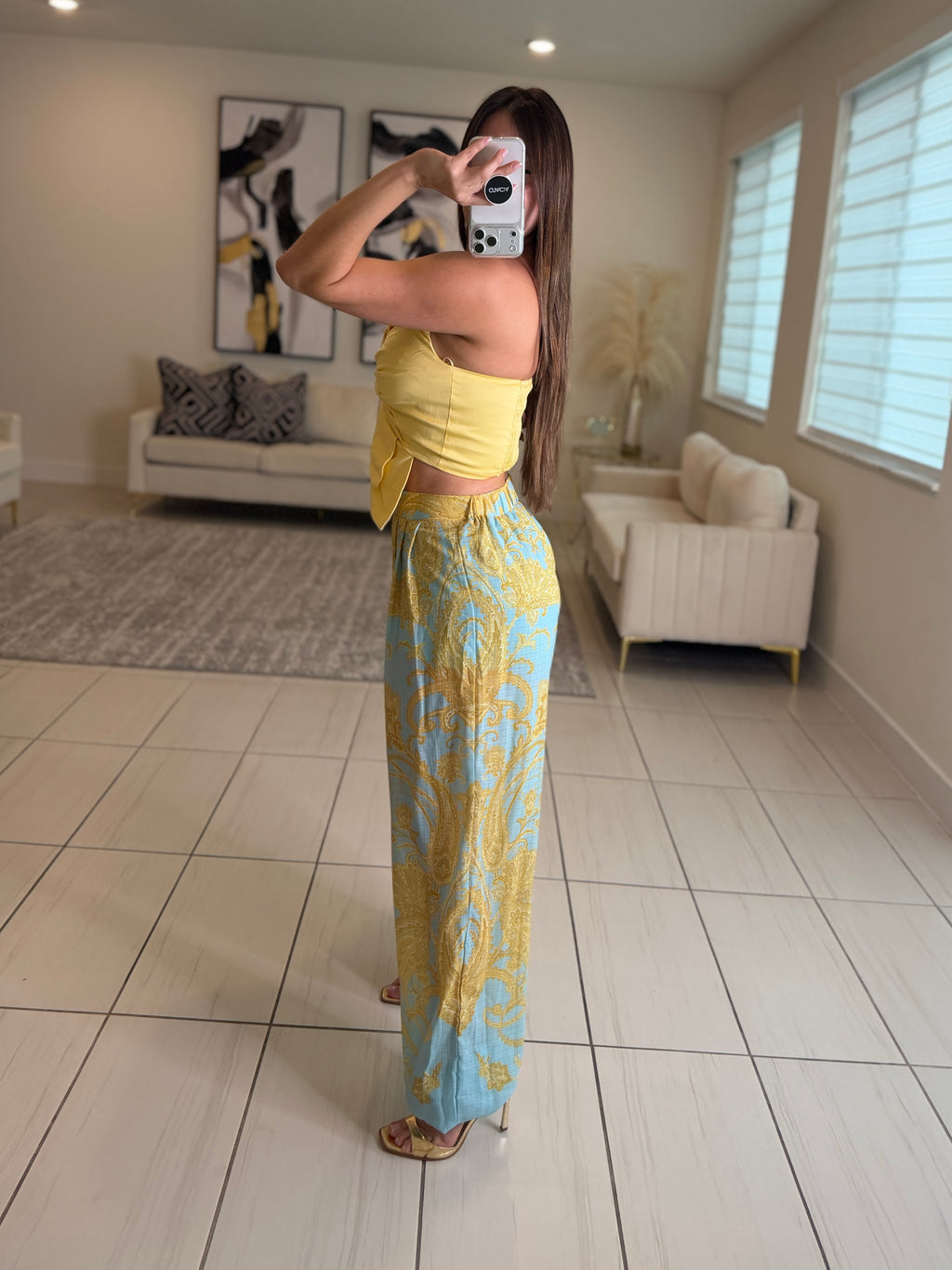 Eternal Grace Yellow Top