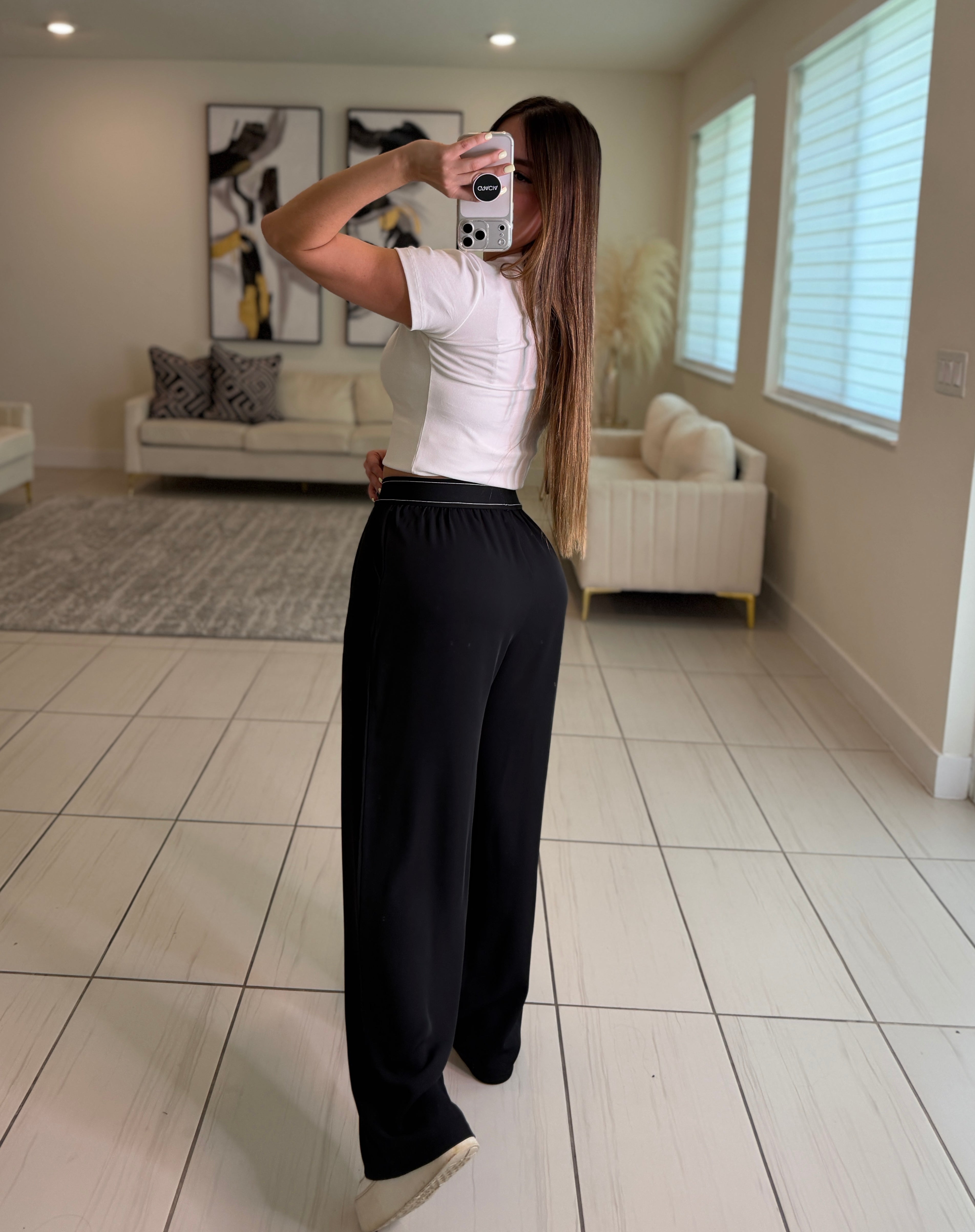 Suit Up Halo Black Pants
