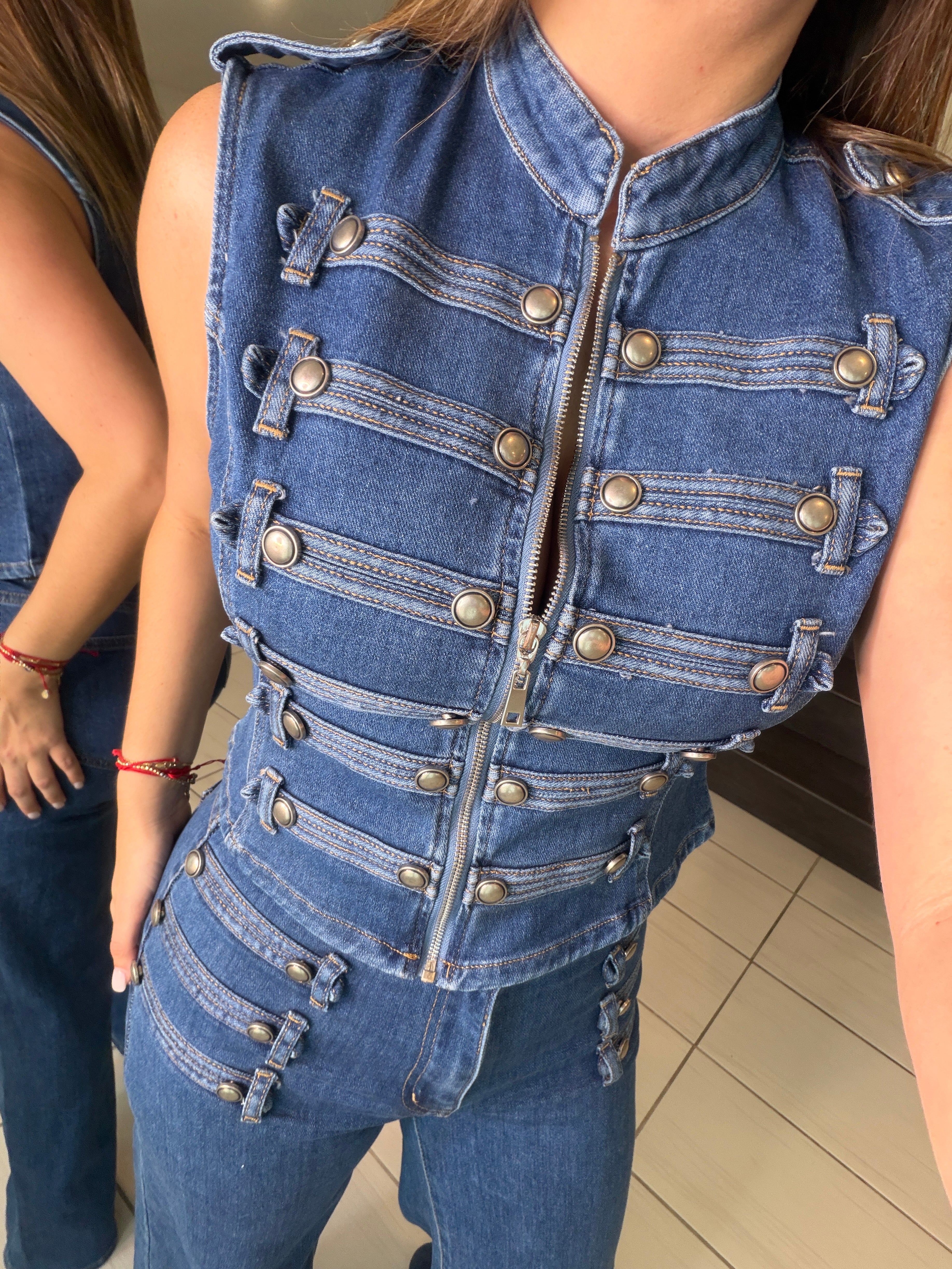 Iconic Napoleon Denim Pant Set