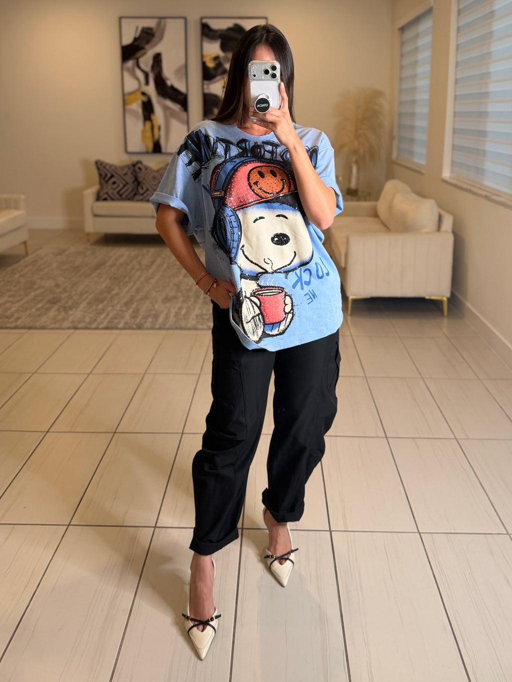 Good Fortune Blue Tshirt