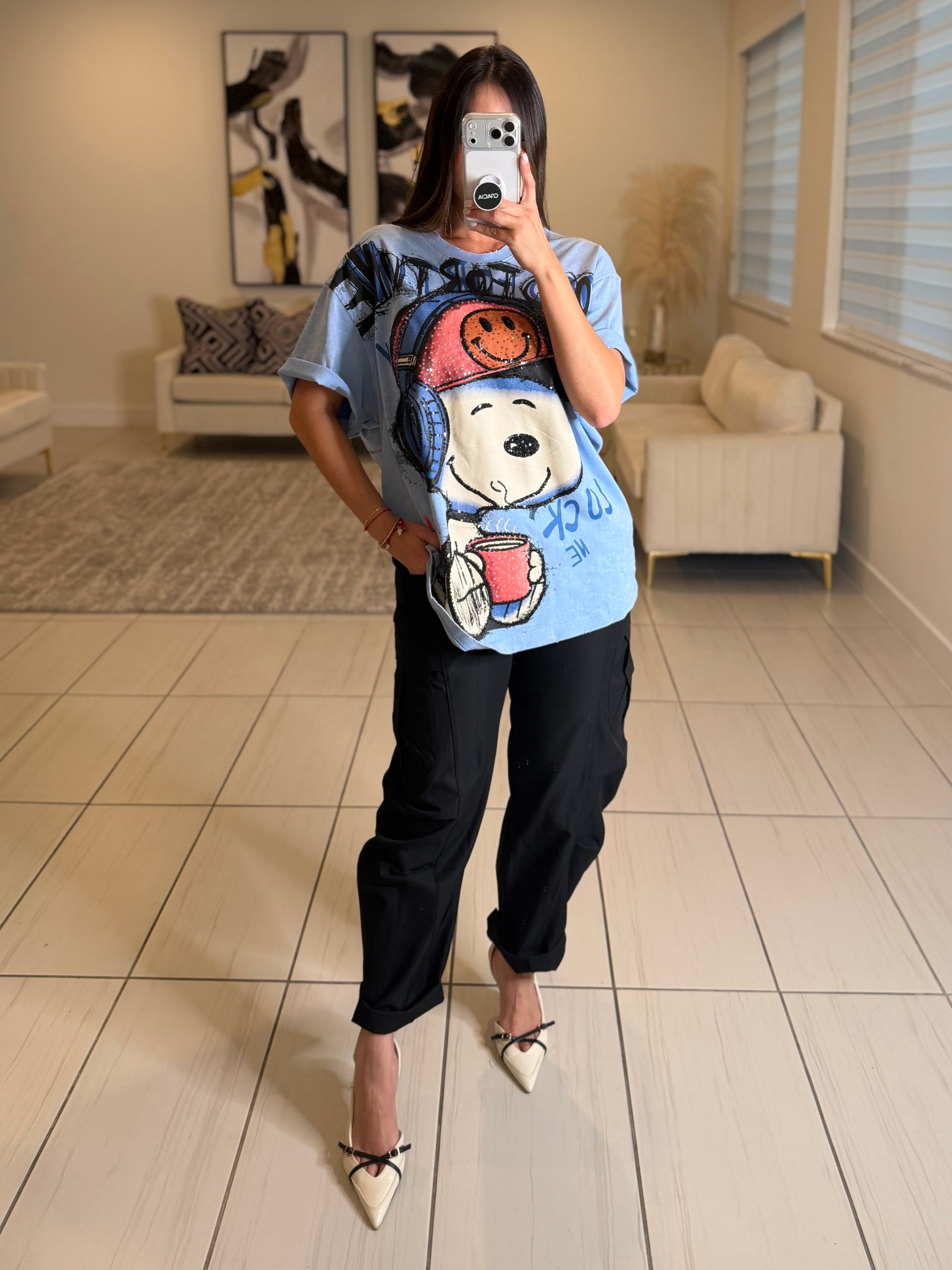 Good Fortune Blue Tshirt