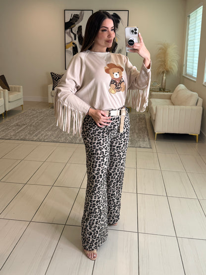 Synergy Leopard Print Pants