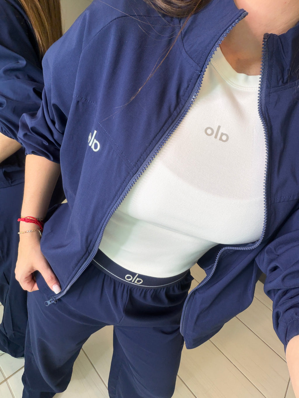 Suit Up Halo Navy Blue Set Pants